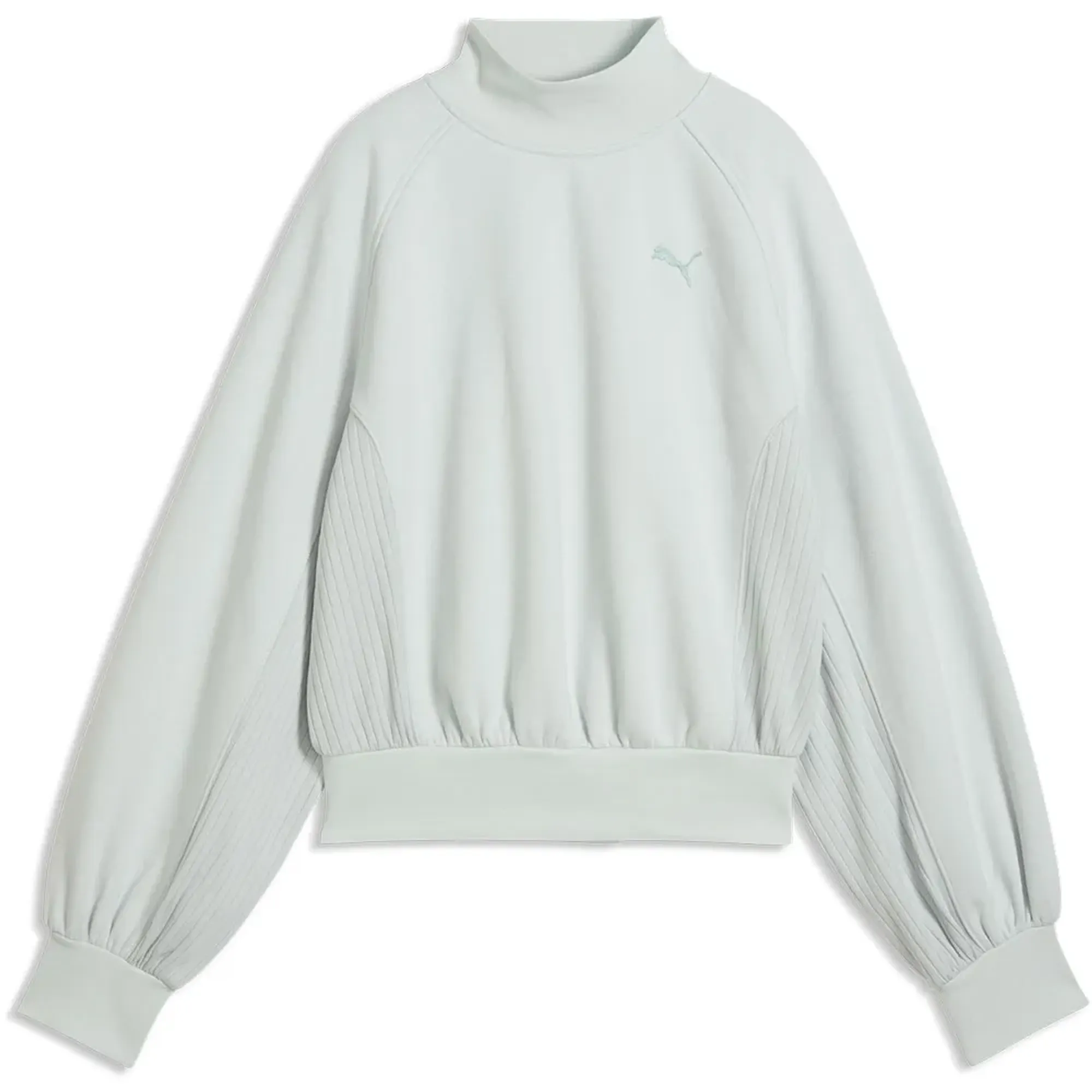 Puma Her Relaxed Mock Neck Sweatshirt