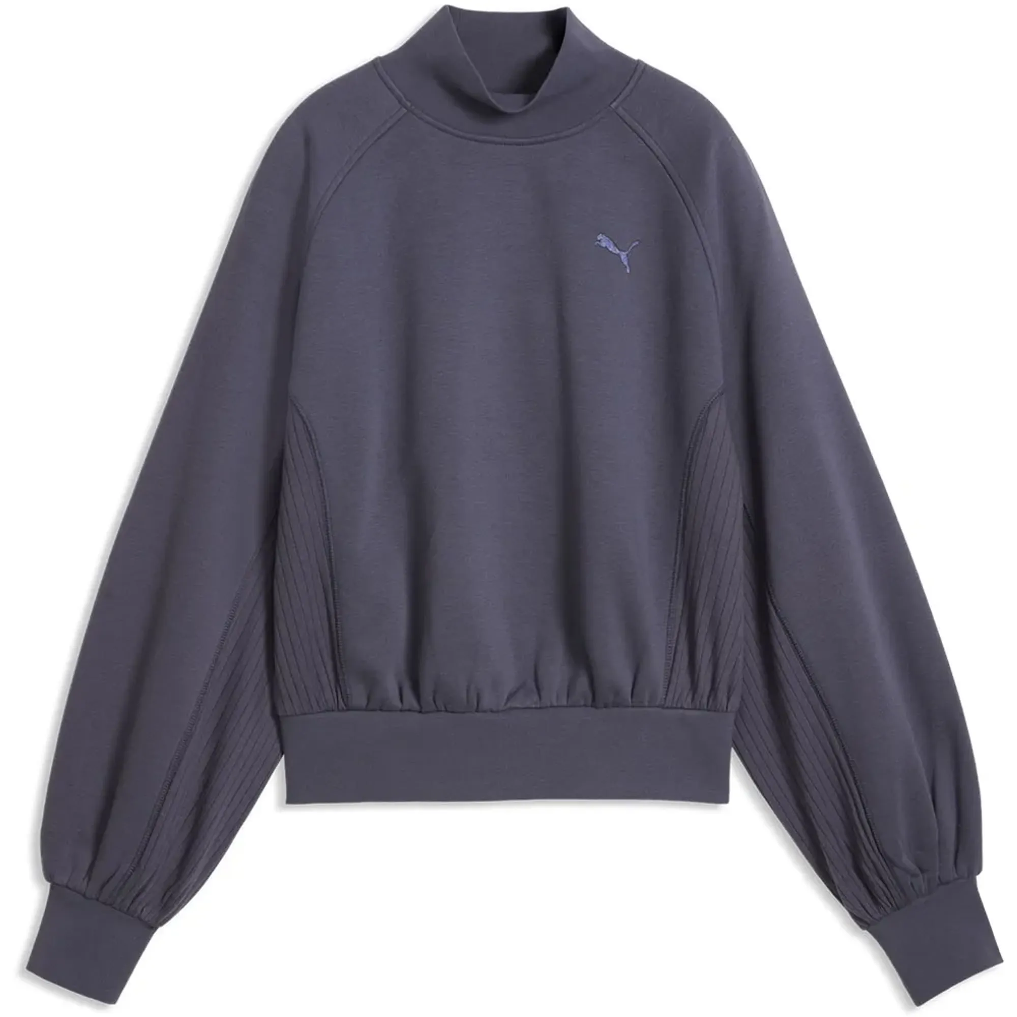 Puma Her Relaxed Mock Neck Sweatshirt