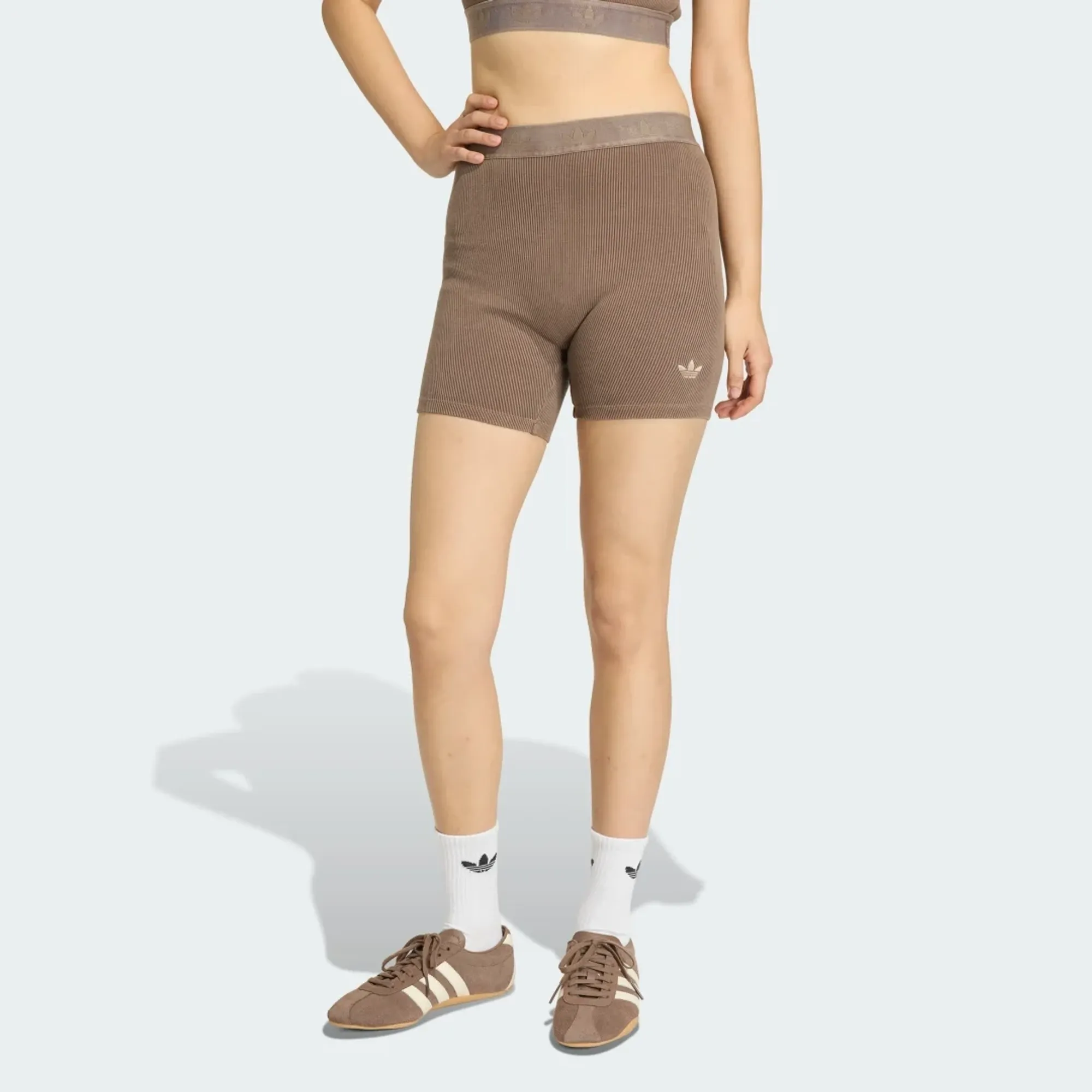 adidas ESSENTIALS RIB TIGHTS 1/4 WASHED