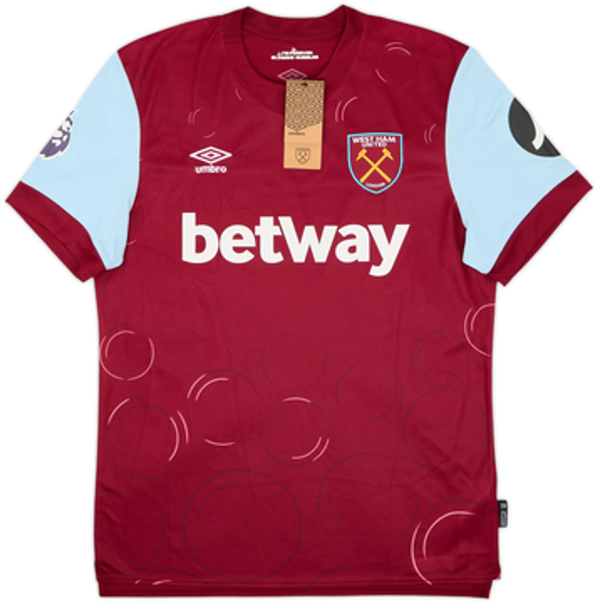 2023-24 West Ham United Home Shirt Mubama #45 (L)