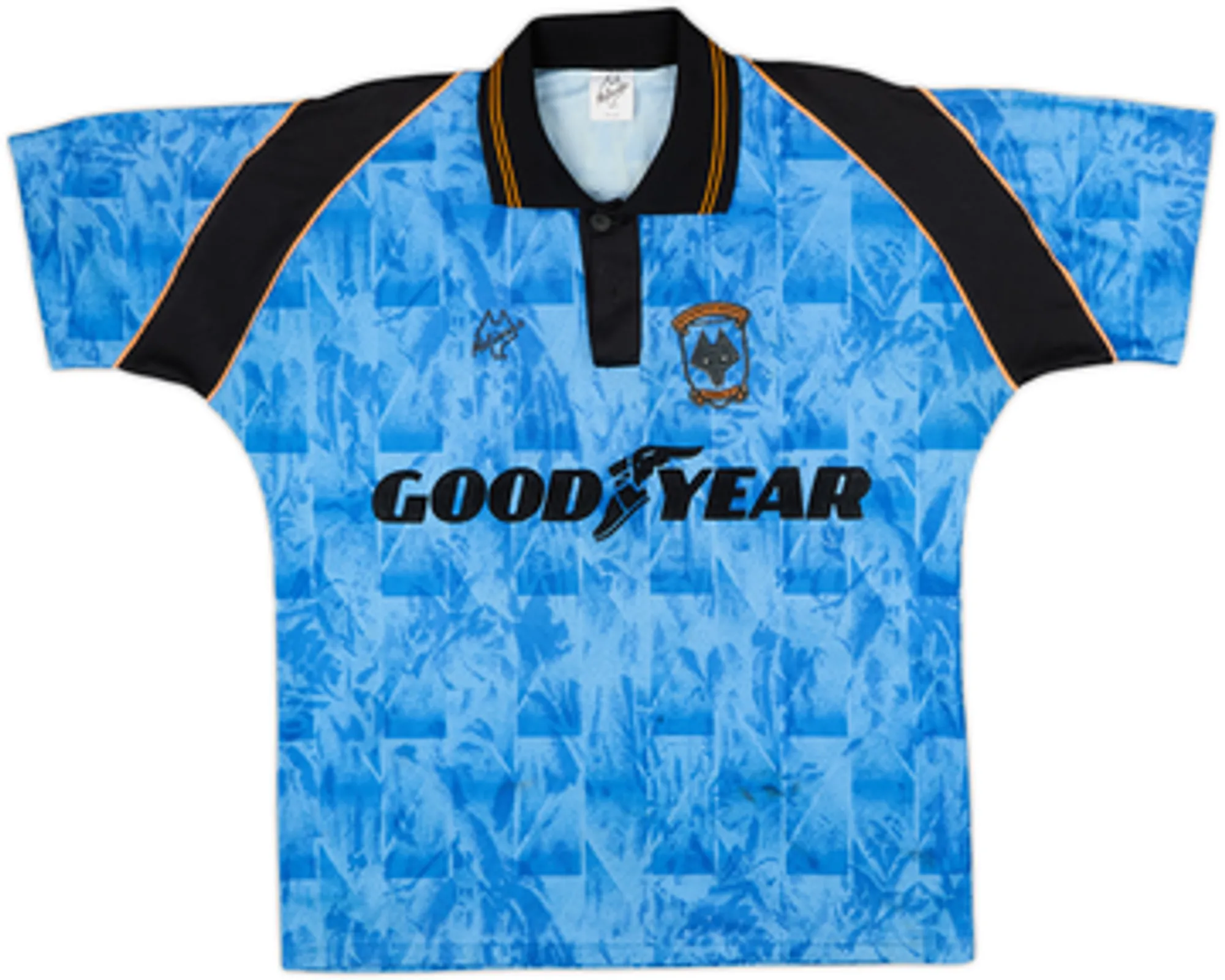 1992-94 Wolves Away Shirt Bull #9 - 6/10 - (M)
