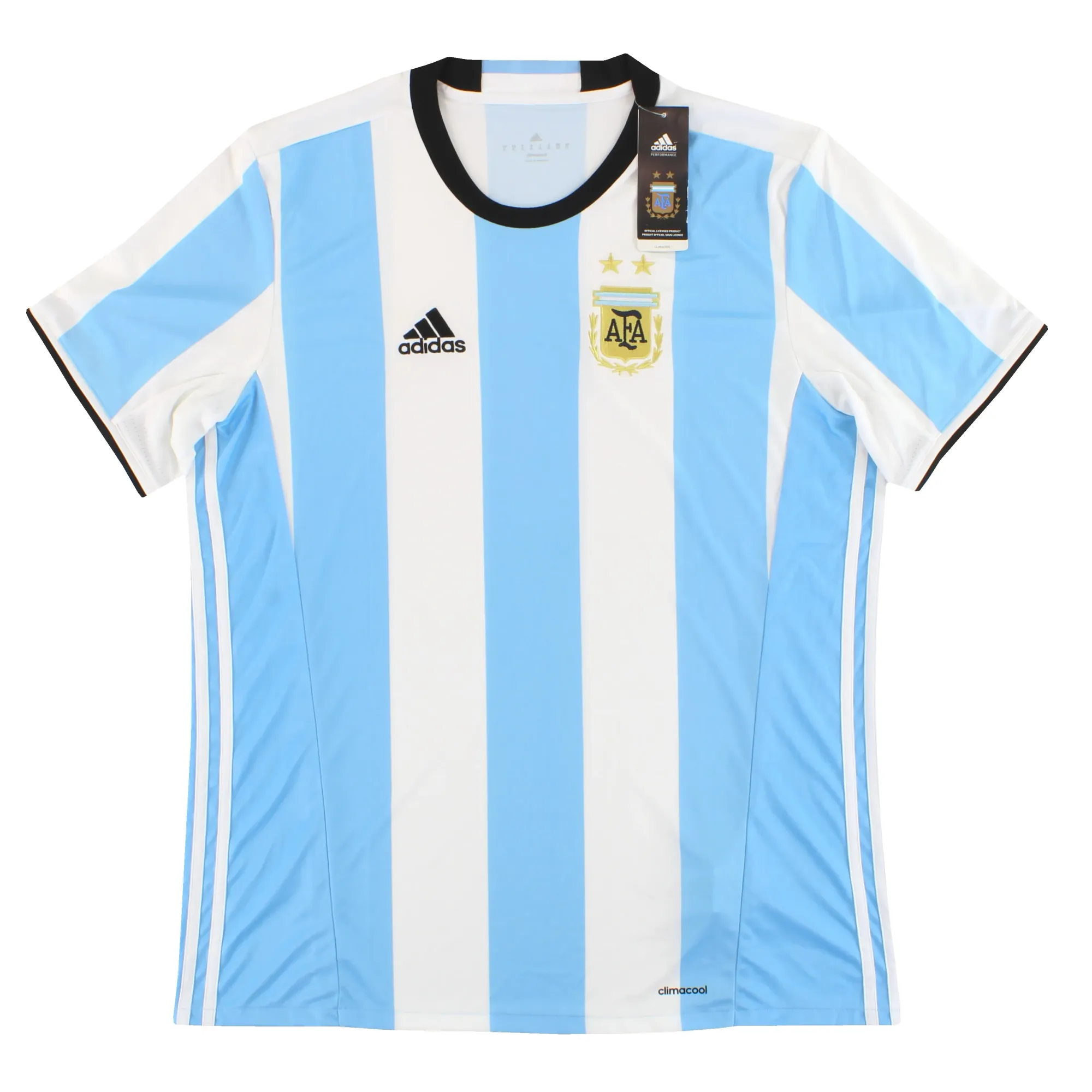 2016-17 Argentina adidas Home Shirt *w/tags* XL - Argentina / w/tags 