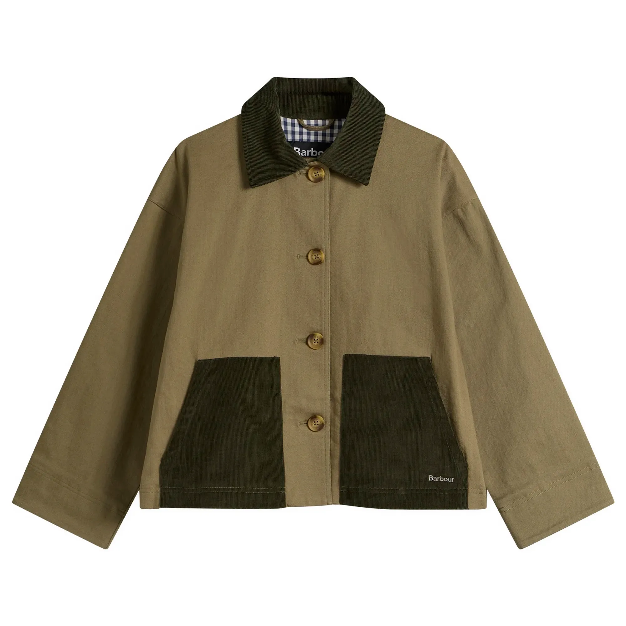 Barbour Women's Cloverdale Casual Jacket Dusky Green