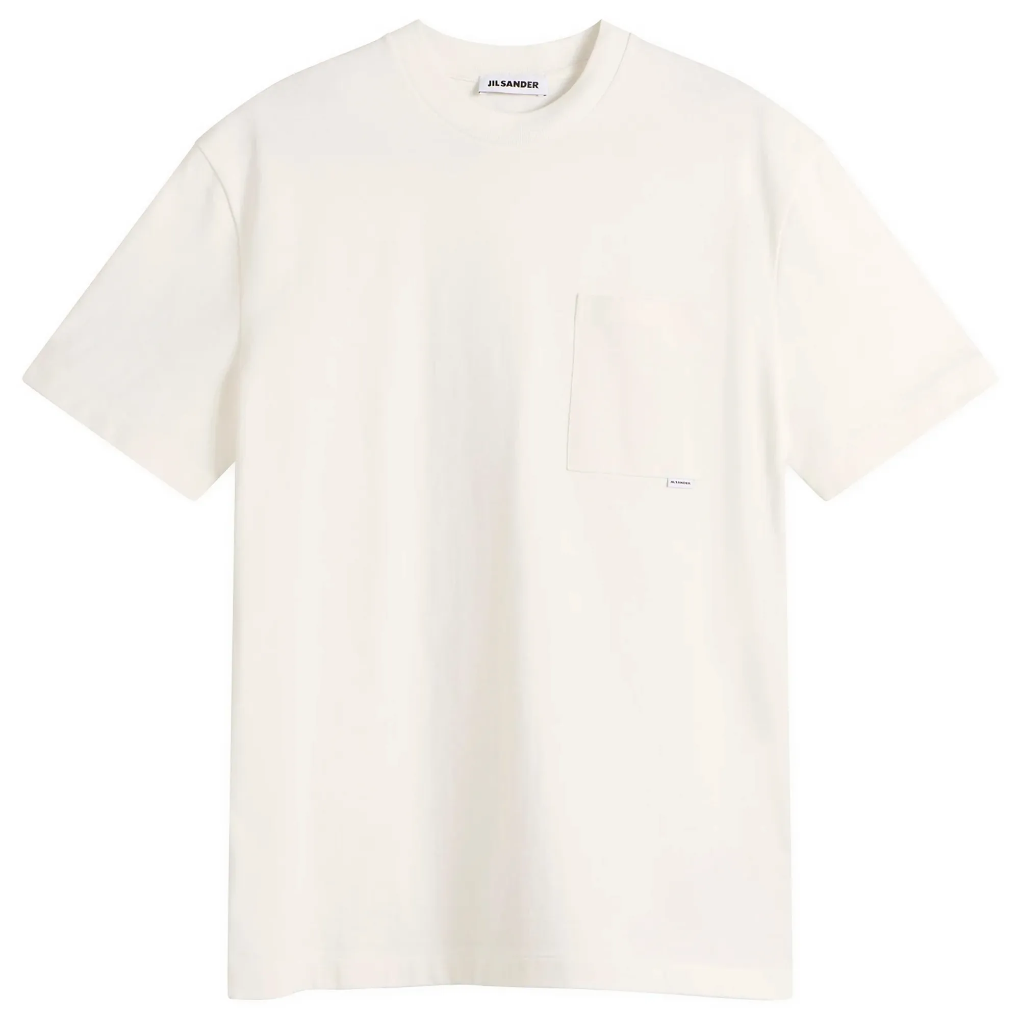 Jil Sander Men's JIL Logo T-Shirt Optic White