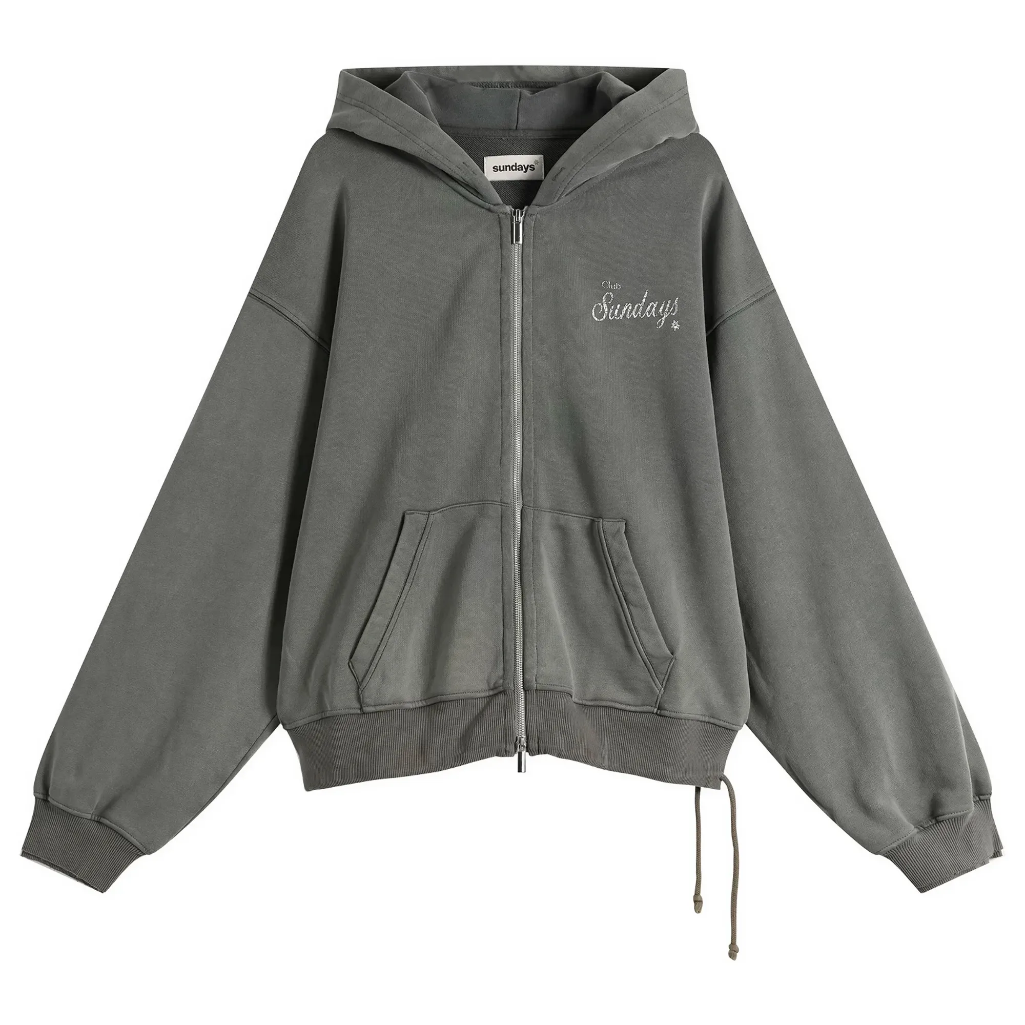 Sundays Men's Zip Hoodie Green