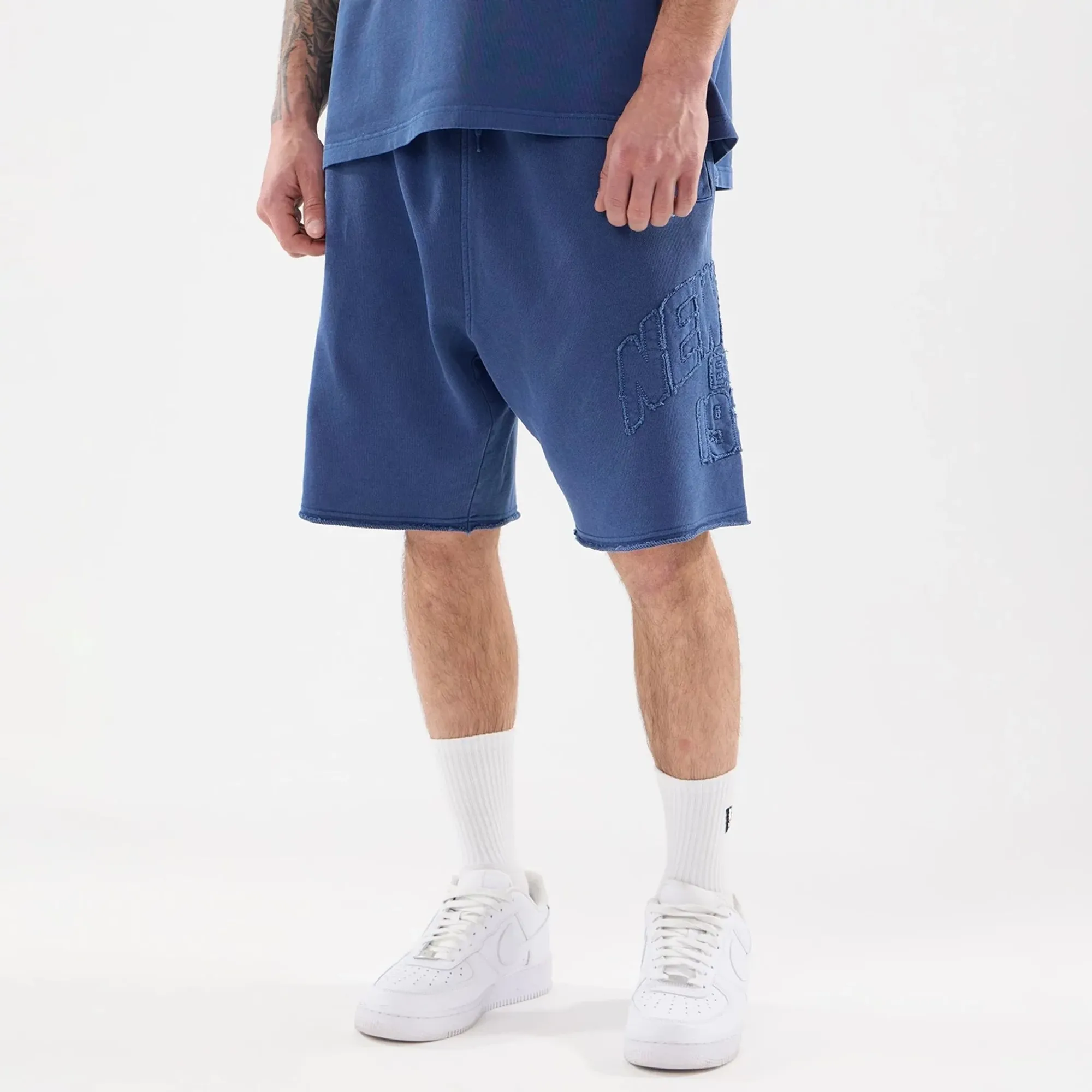 New Era Street Archived Blue Oversized Shorts adult unisex