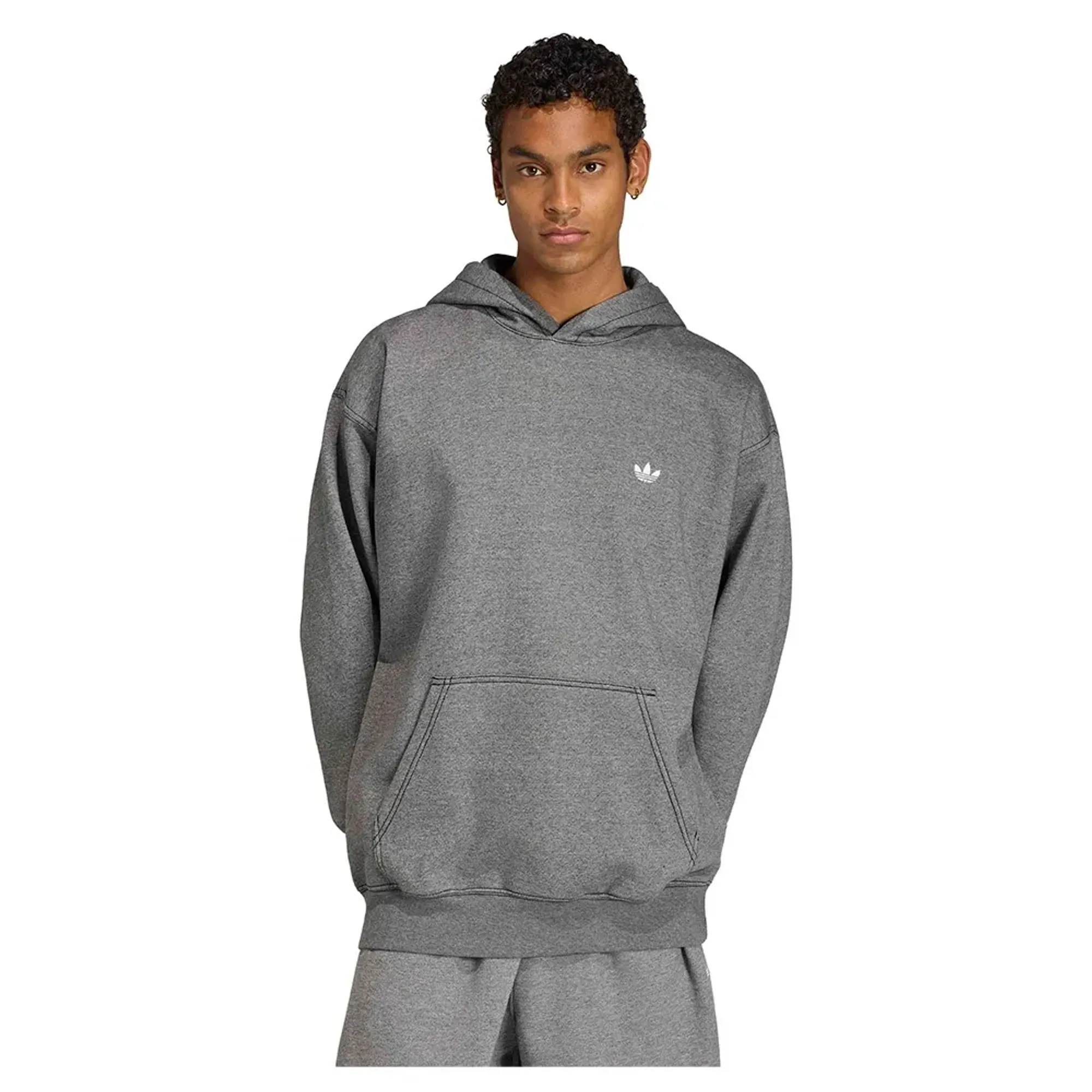 Adidas Originals Trefoil Essentials Melange Loose Hoodie