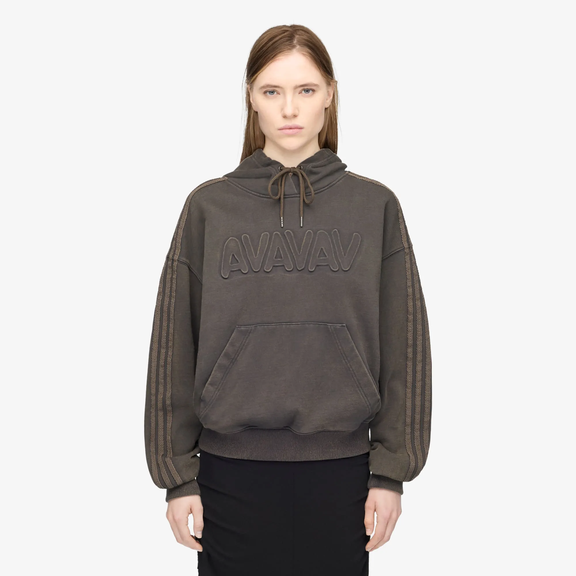 Sweatshirt Adidas Av Hoodie Carbon M