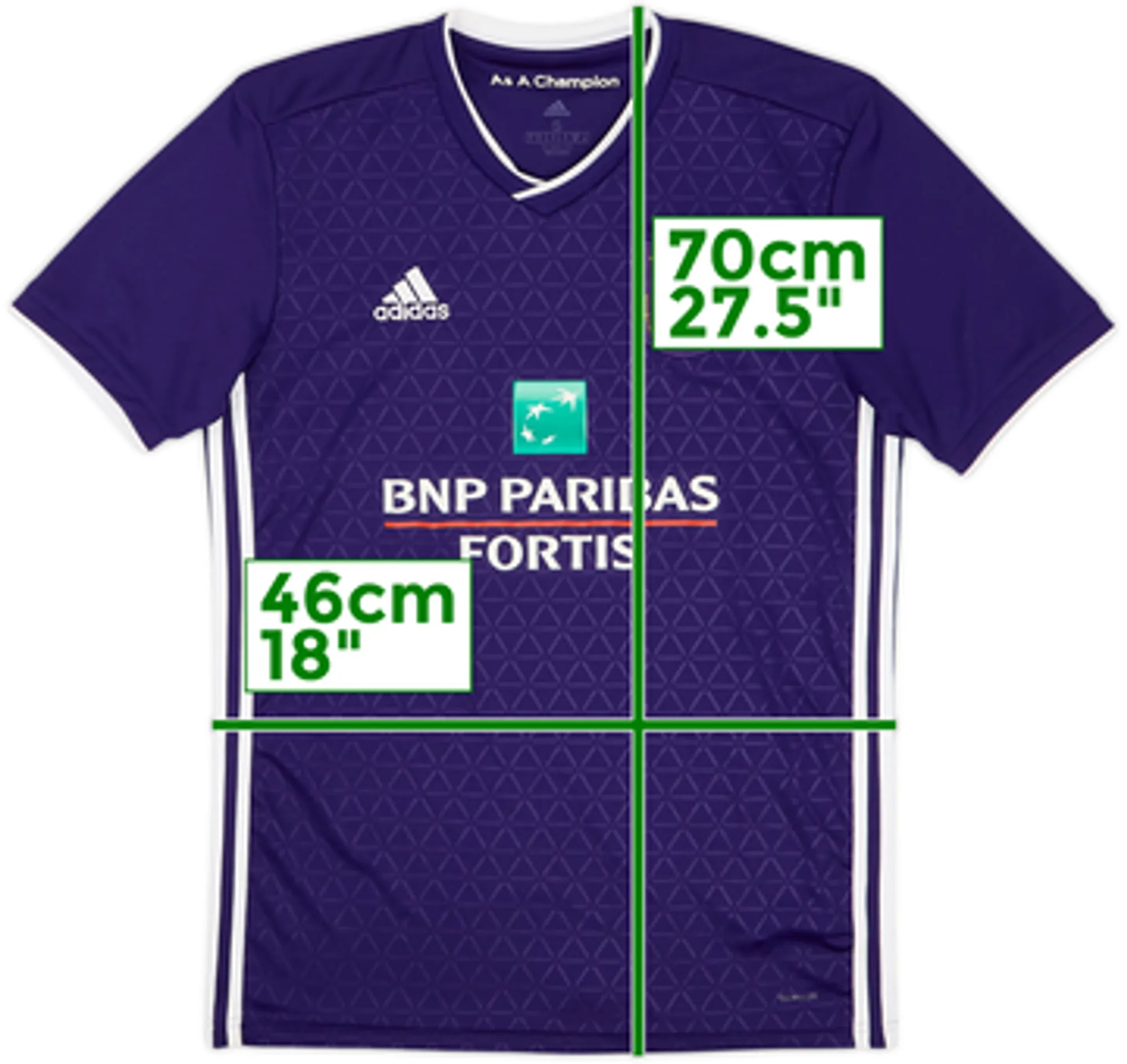 2018-19 Anderlecht Home Shirt - 9/10 - (M)