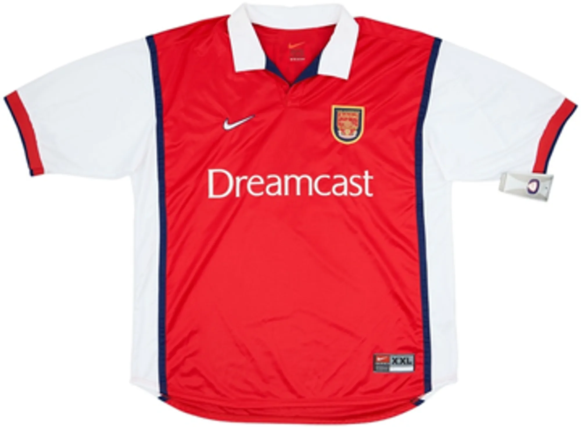 2000-02 Arsenal Home Shirt Kanu #25 (XXL)