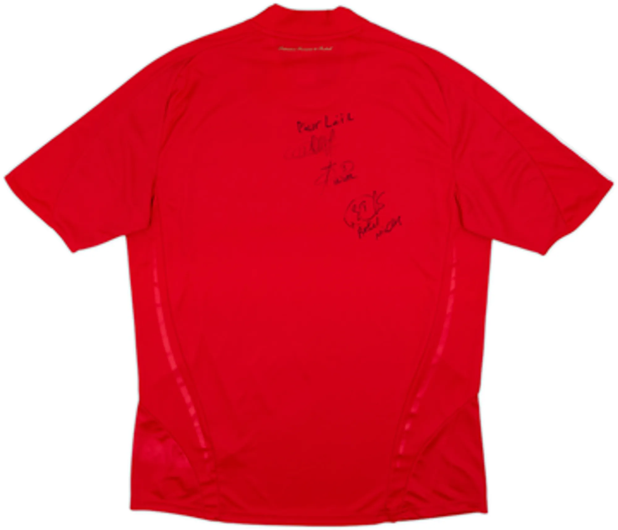 2007-08 France Signed Away Shirt - 8/10 - (L)