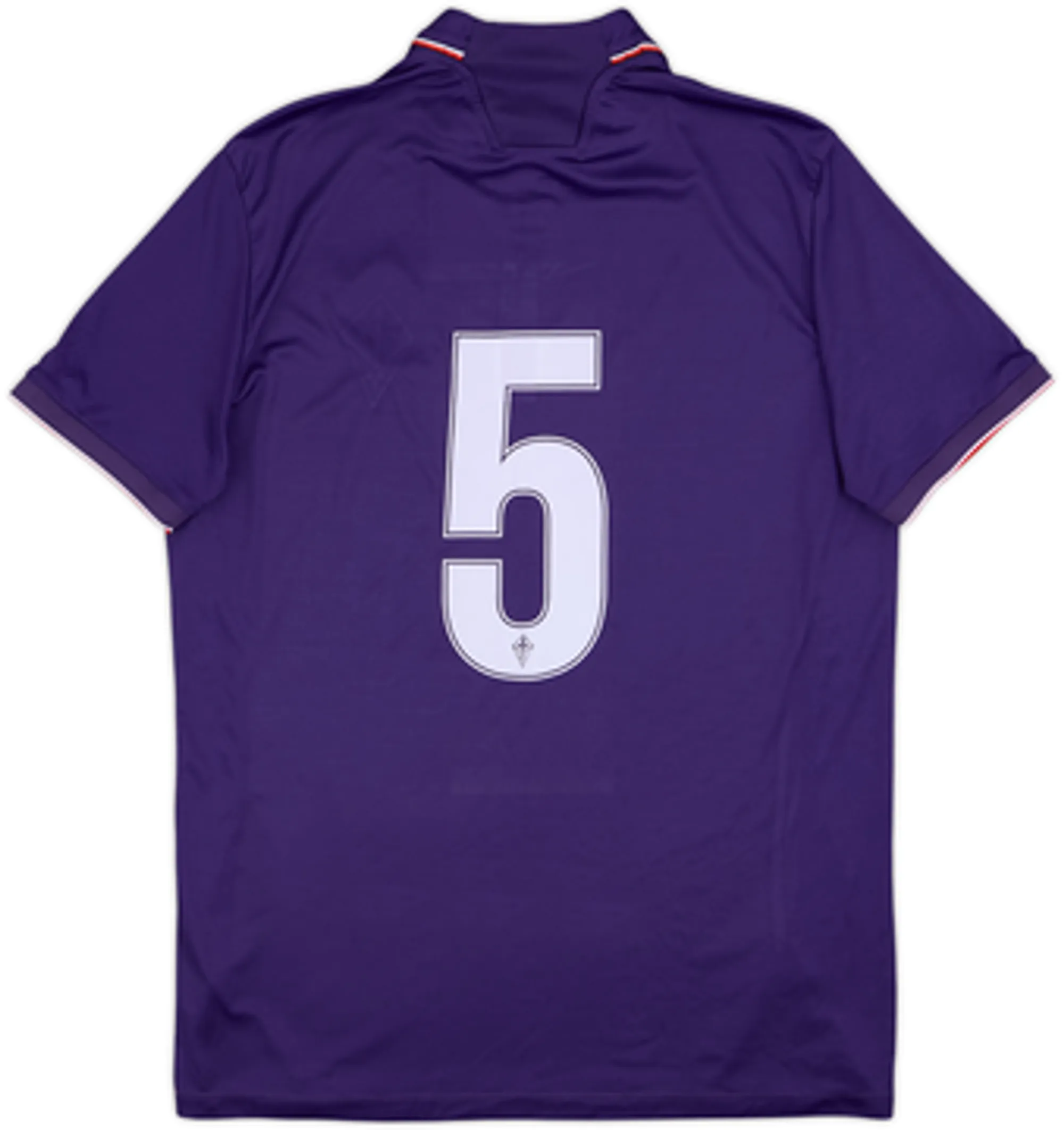 2016-17 Fiorentina Home Shirt #5 - 6/10 - (L)