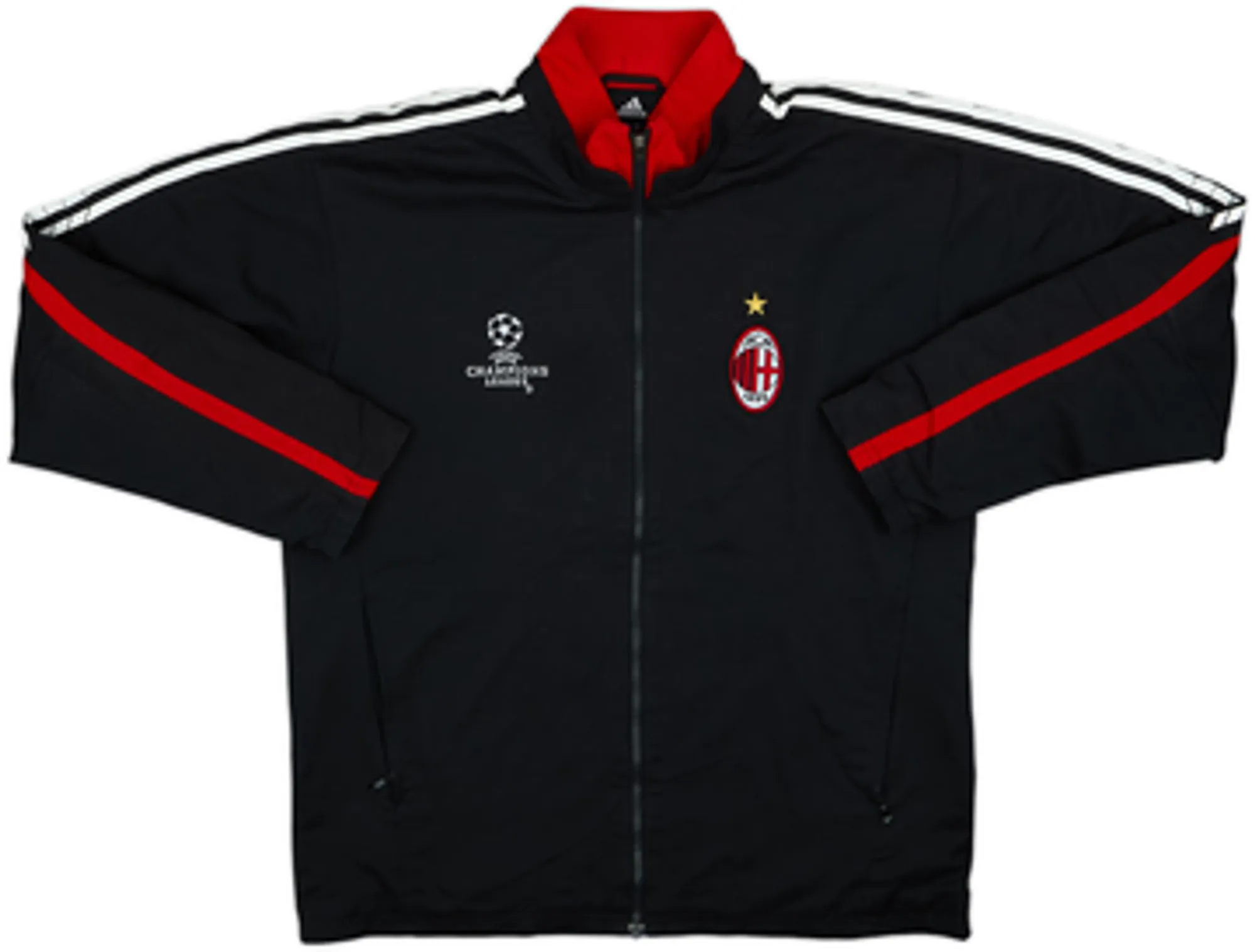 2005-06 AC Milan adidas CL Tracksuit - 8/10 - (M)