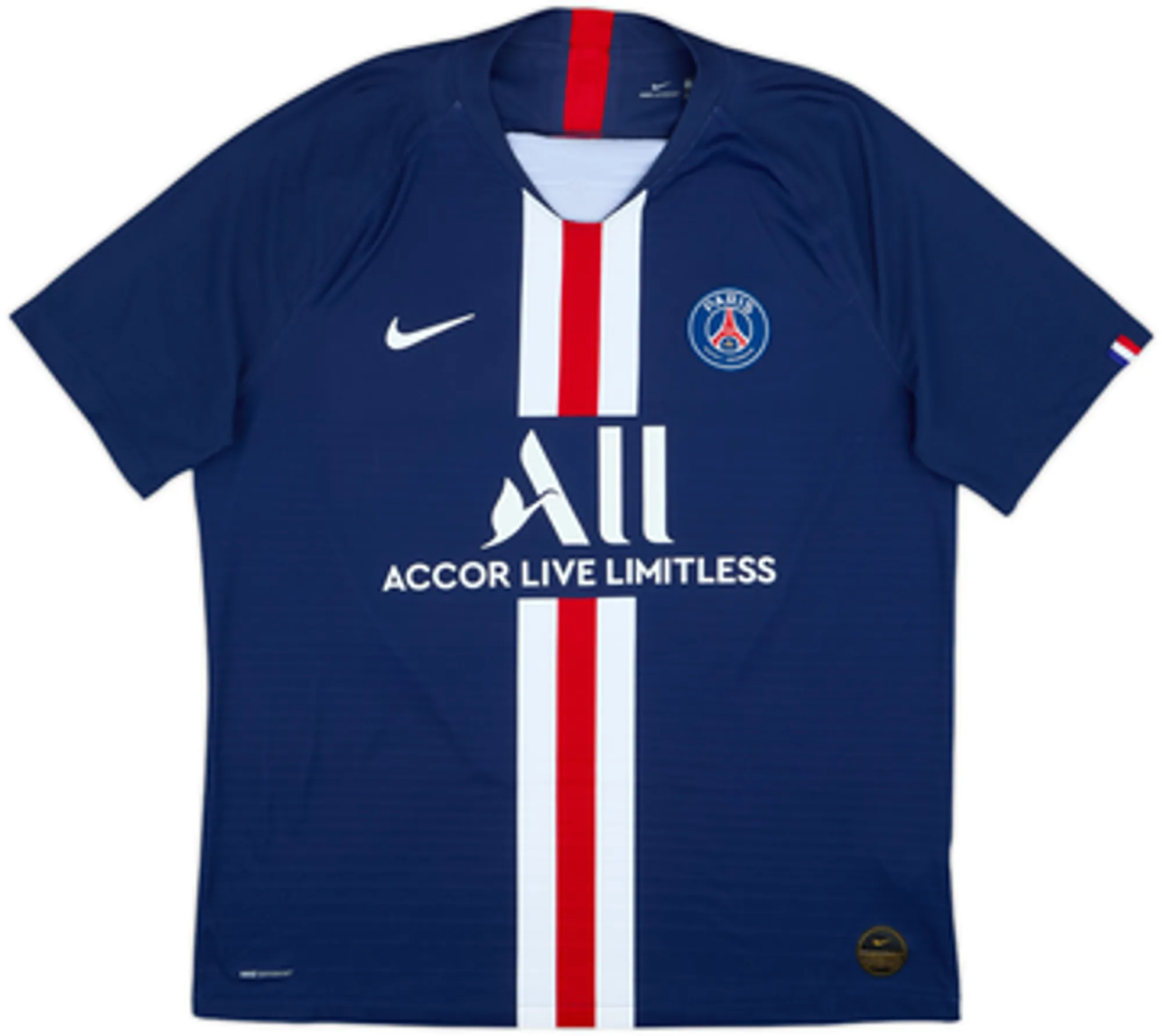 2019-20 Paris Saint-Germain Authentic Home Shirt Neymar Jr #10 - 8/10 - (XL)