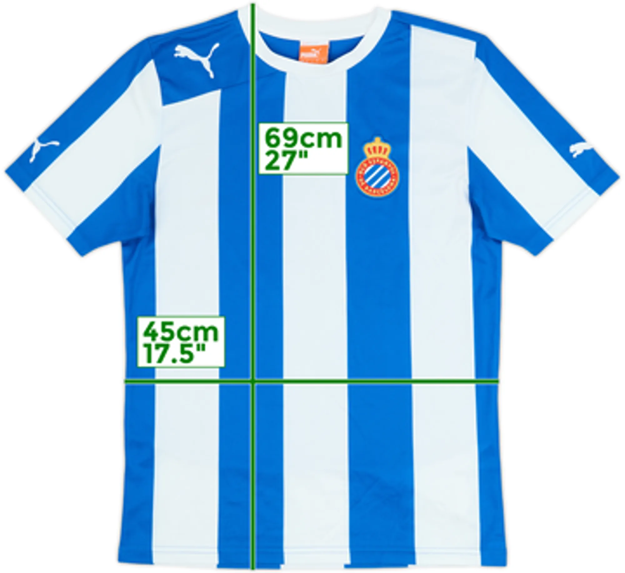 2013-14 Espanyol Puma Training Shirt - 9/10 - (S)