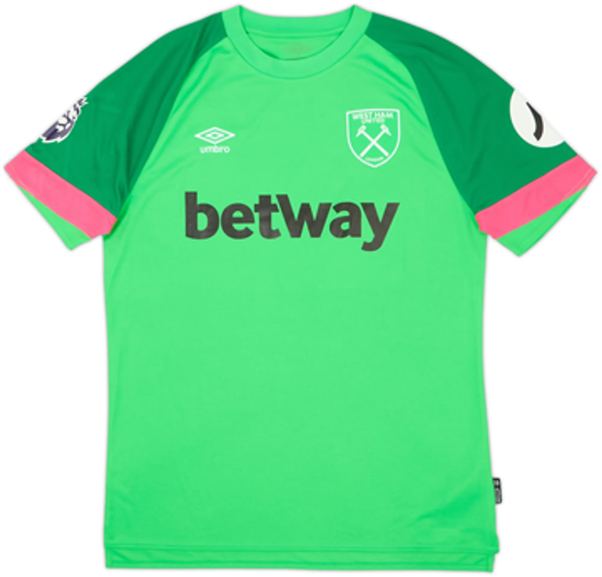 2023-24 West Ham GK S/S Shirt Fabianski #1 - 10/10 - (L)