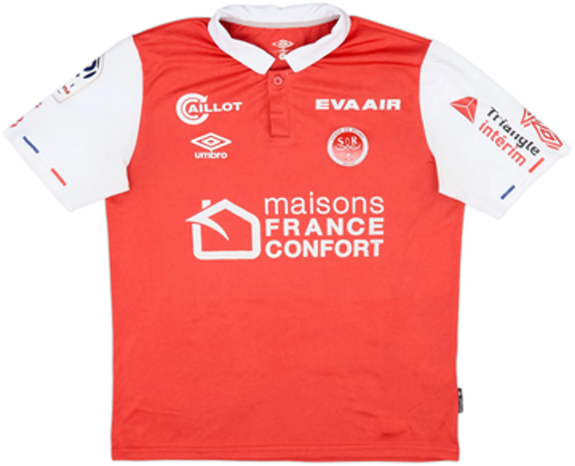 2019-20 Stade De Reims Home Shirt Dia #11 - 6/10 - (M)