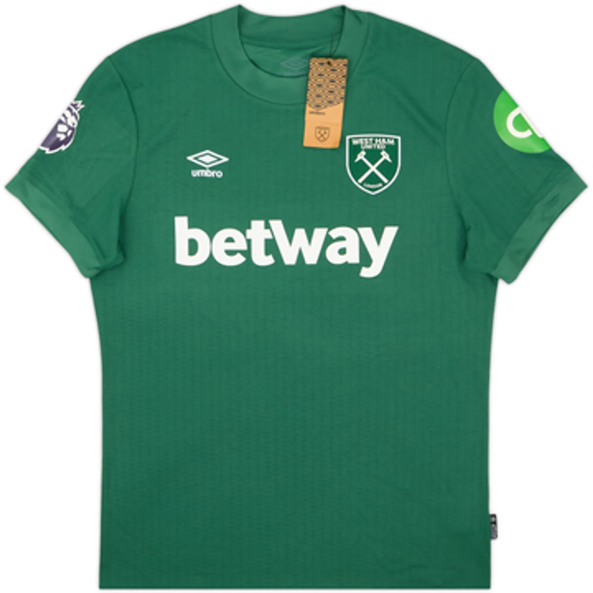 2024-25 West Ham GK S/S Shirt Fabianski #1 (L)