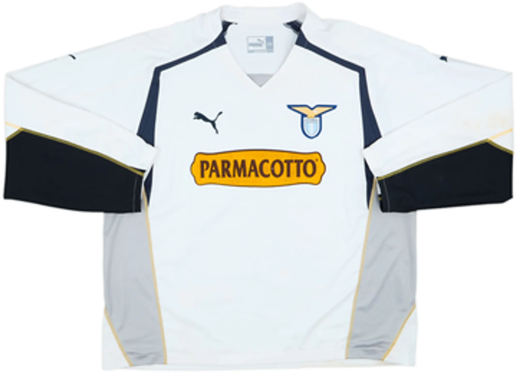2004-05 Lazio Away L/S Shirt #12 - 6/10 - (XXL)