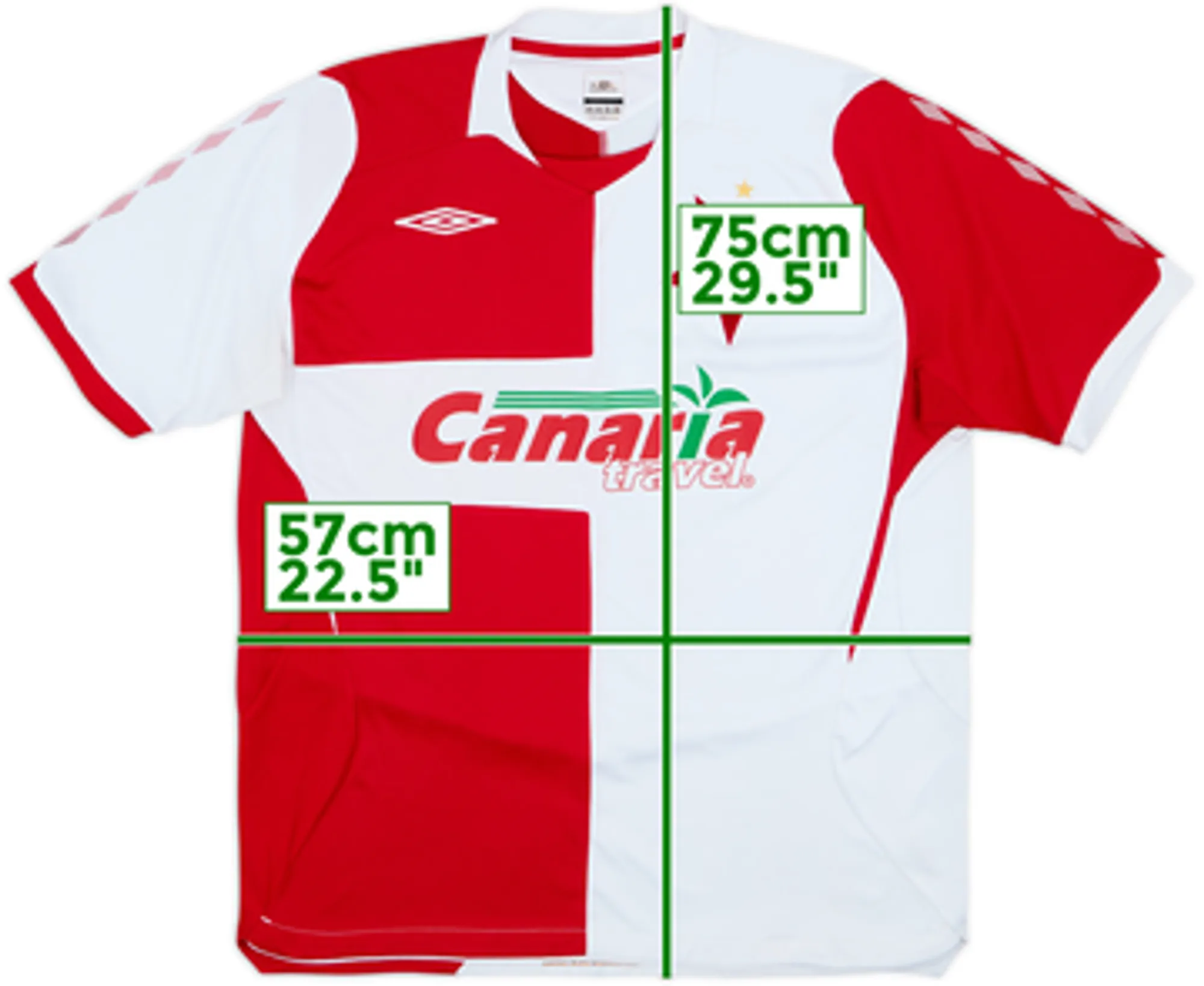2007-08 Slavia Prague Home Shirt - 7/10 - (XL)
