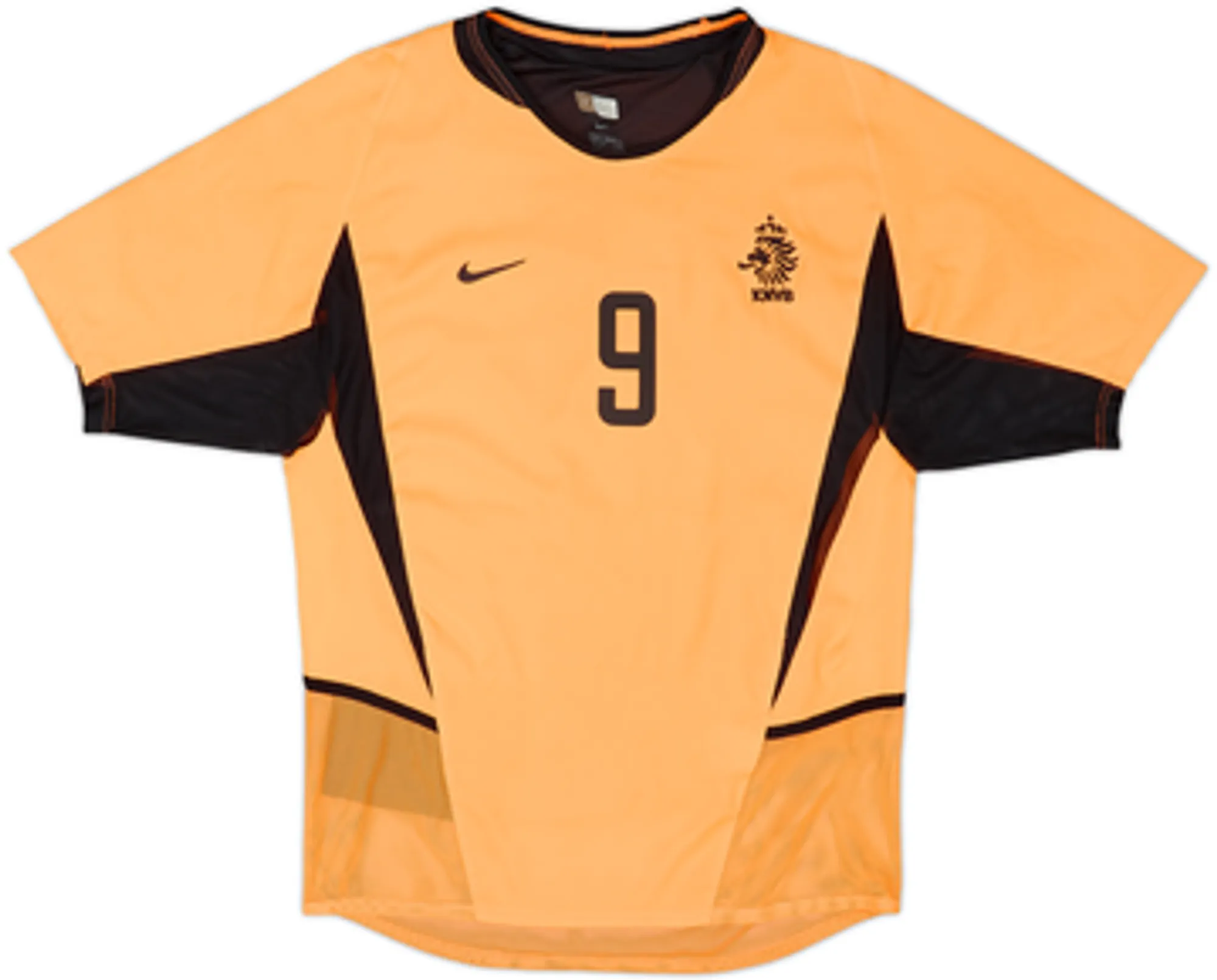 2002-04 Netherlands Player Issue Home Shirt V.Nistelrooy #9 - 6/10 - (S)