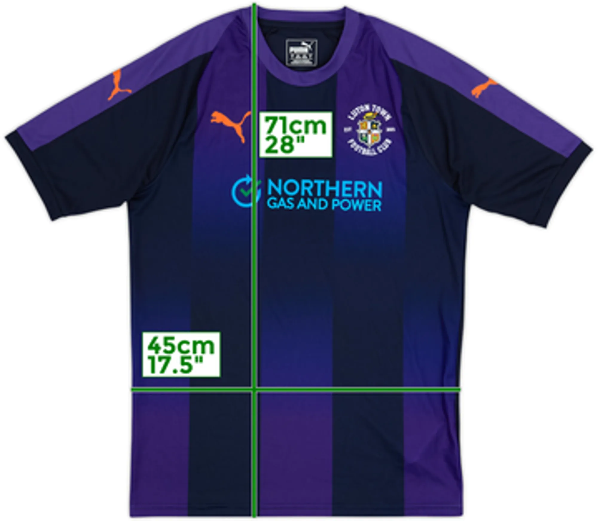 2018-19 Luton Town Third Shirt - 8/10 - (S)