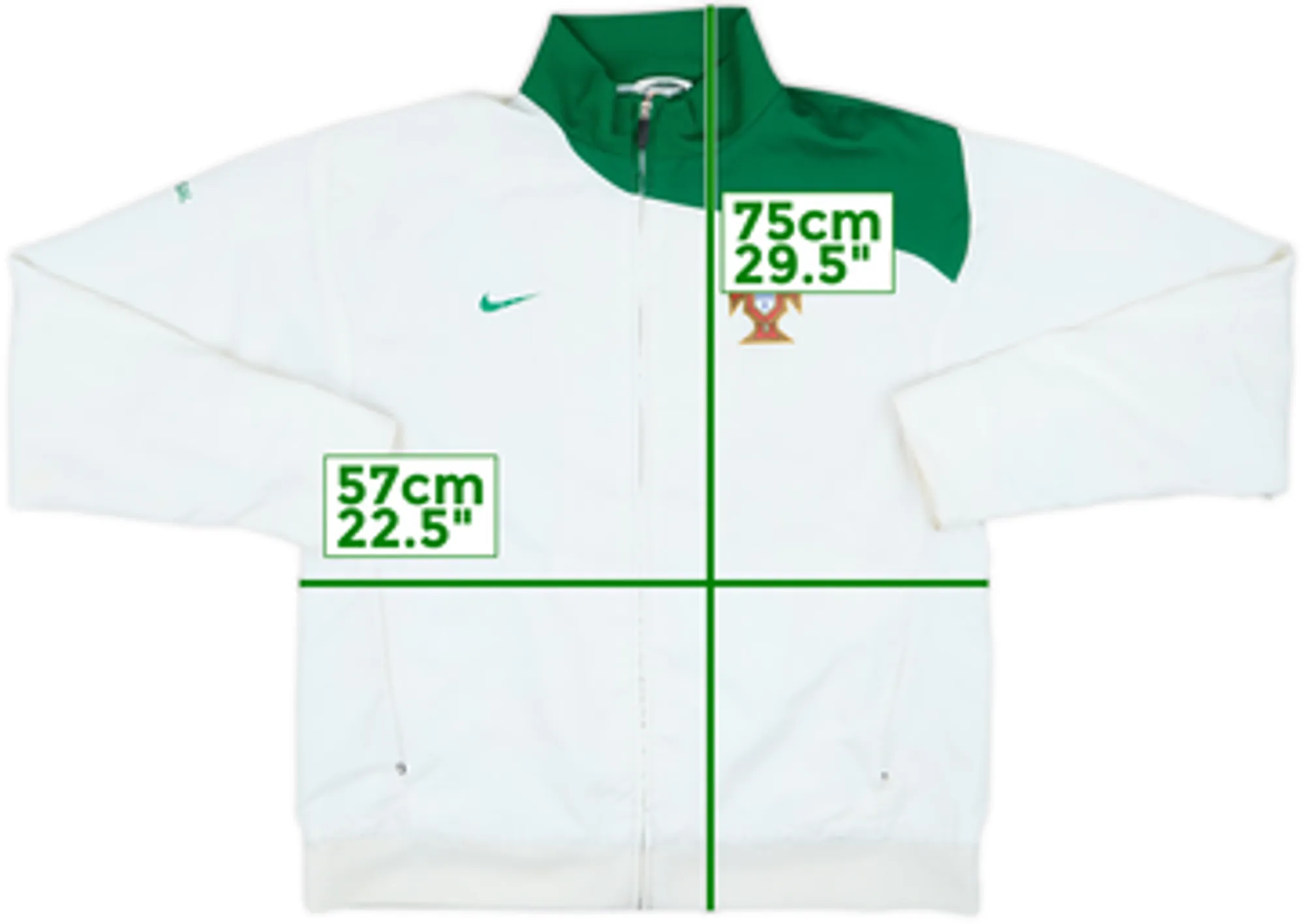 2008-10 Portugal Nike Track Jacket - 7/10 - (L)