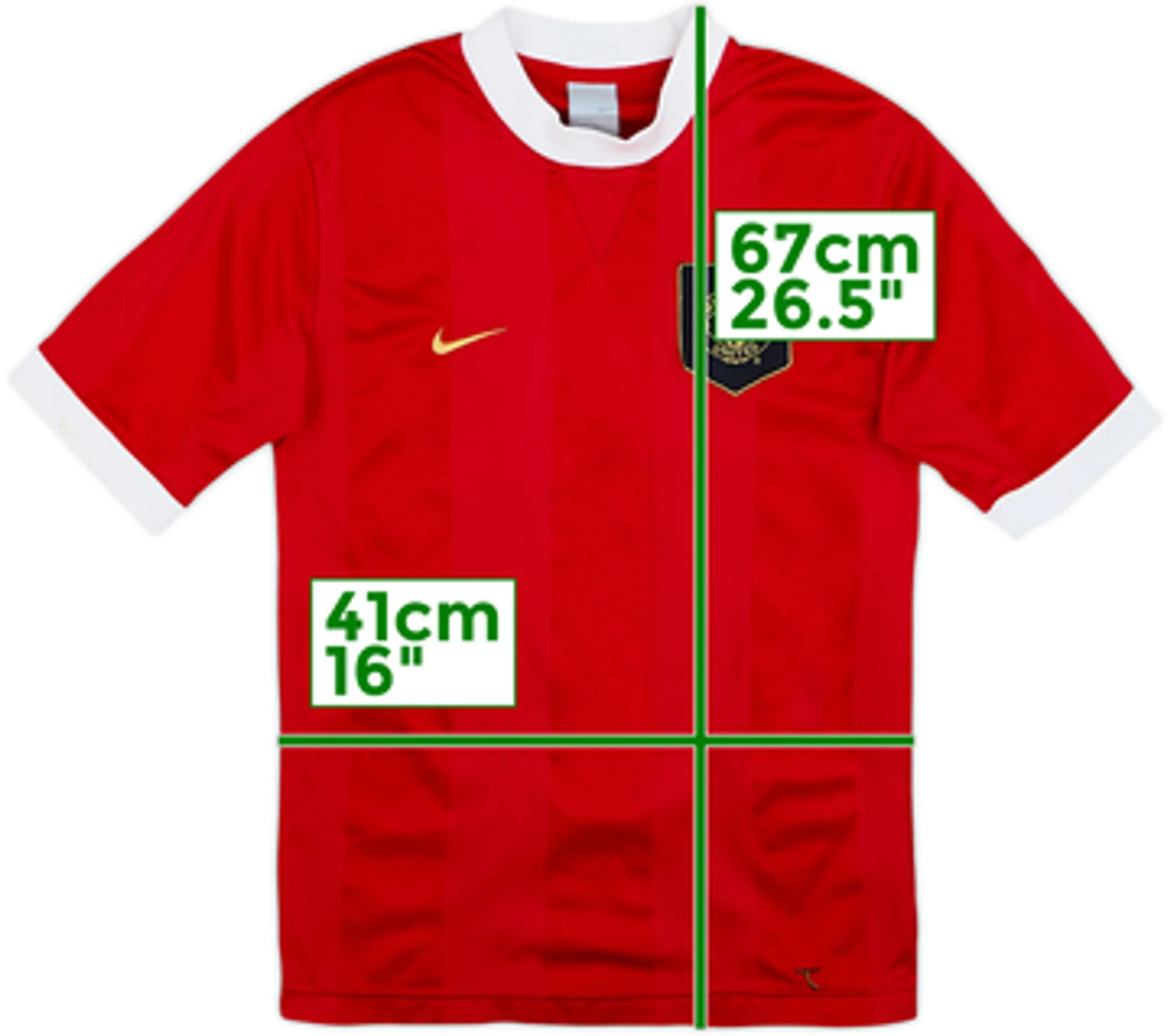 2007-08 Manchester United Nike Heritage Home Shirt - 6/10 - (S)