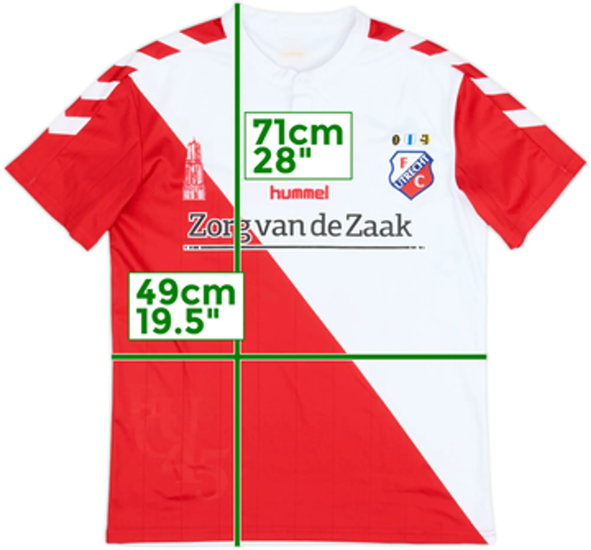 2015-16 Utrecht Home Shirt - 8/10 - (S)