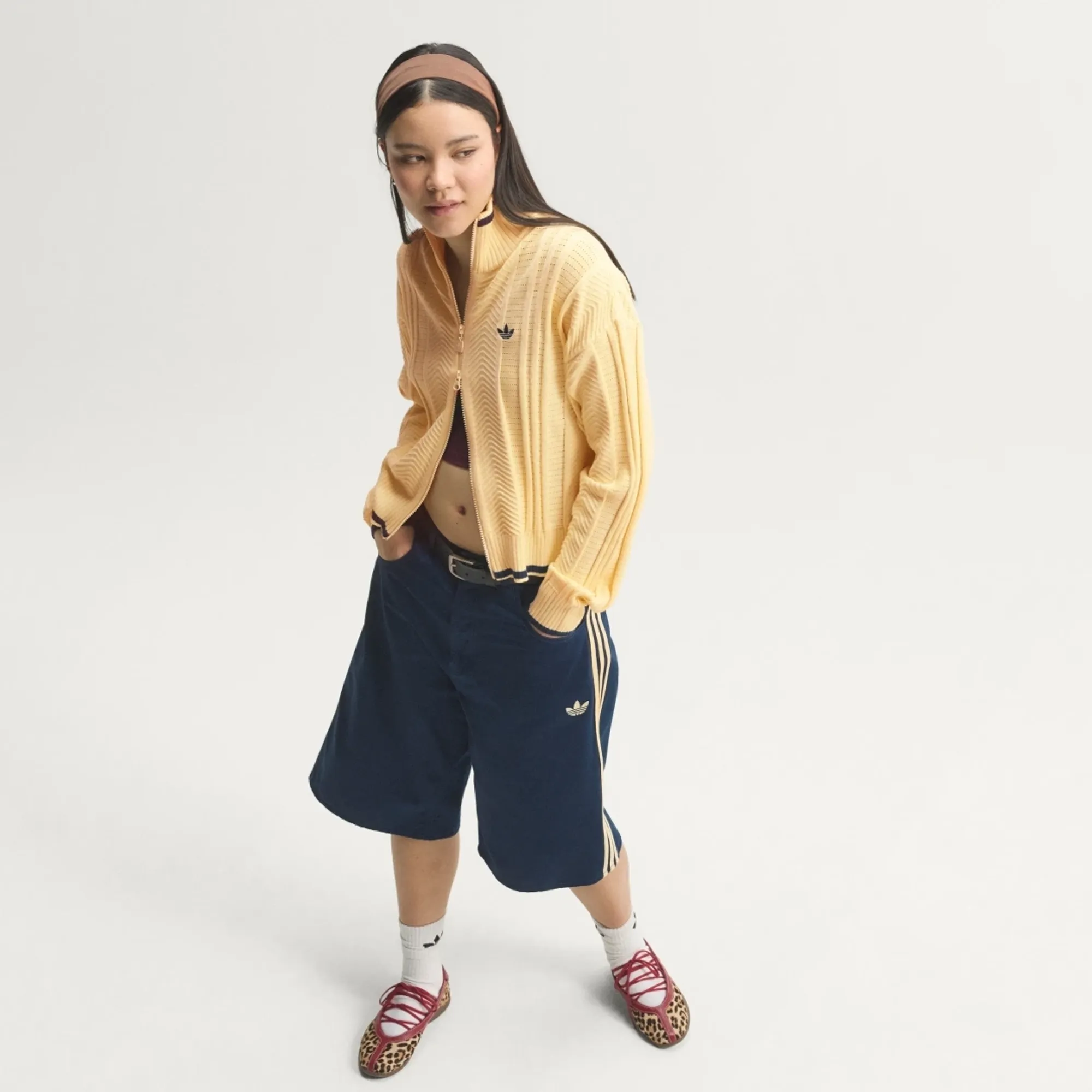 adidas CABLE KNIT FIREBIRD TRACK TOP