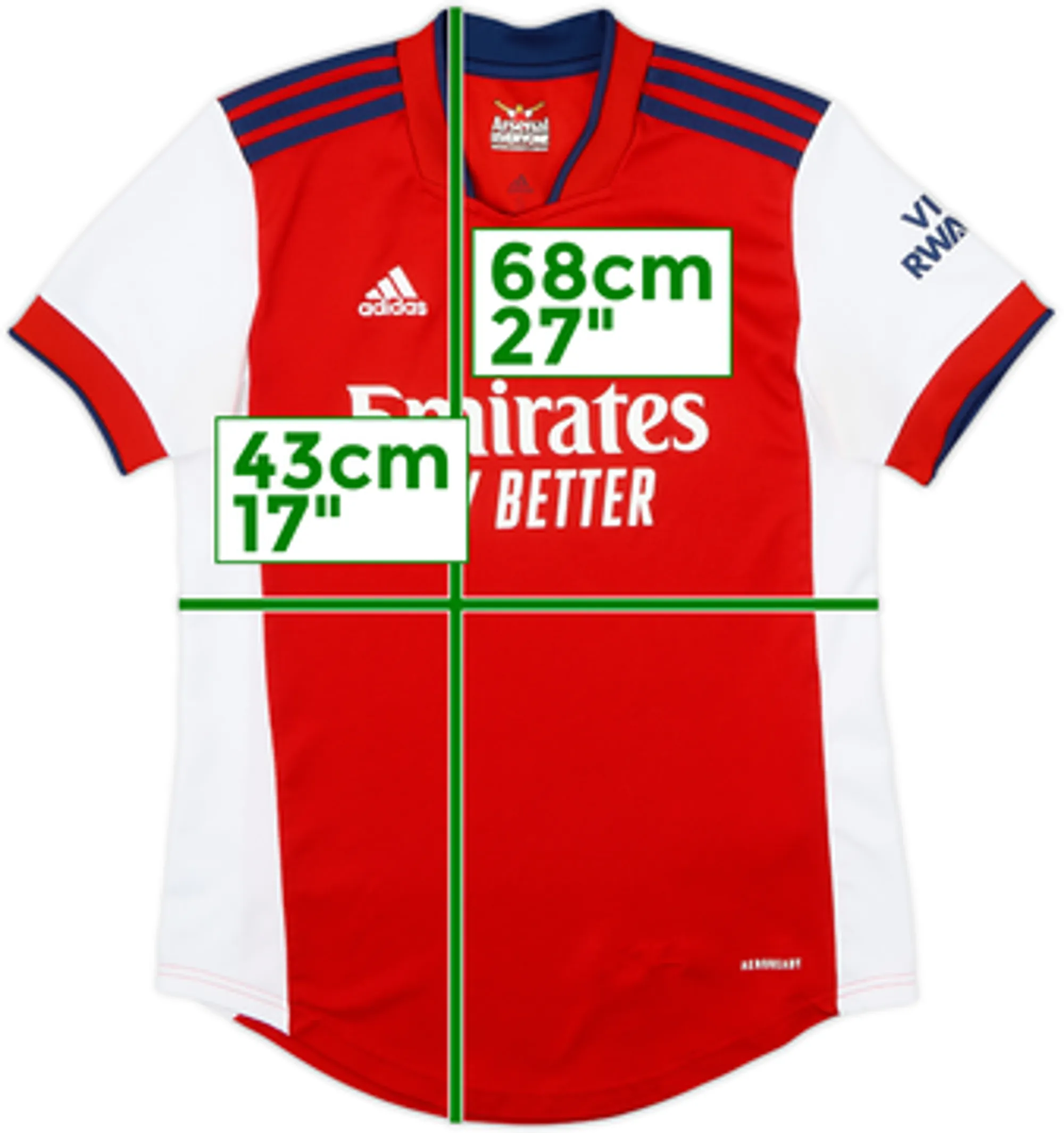 2021-22 Arsenal Home Shirt - 9/10 - (Women's S)