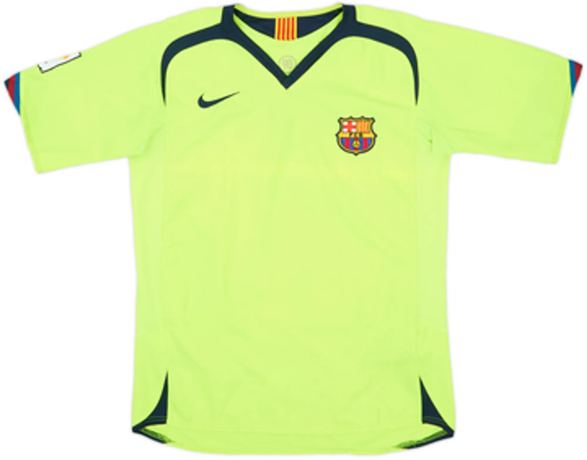 2005-06 Barcelona Away Shirt Messi #30 - 9/10 - (XL.Boys)