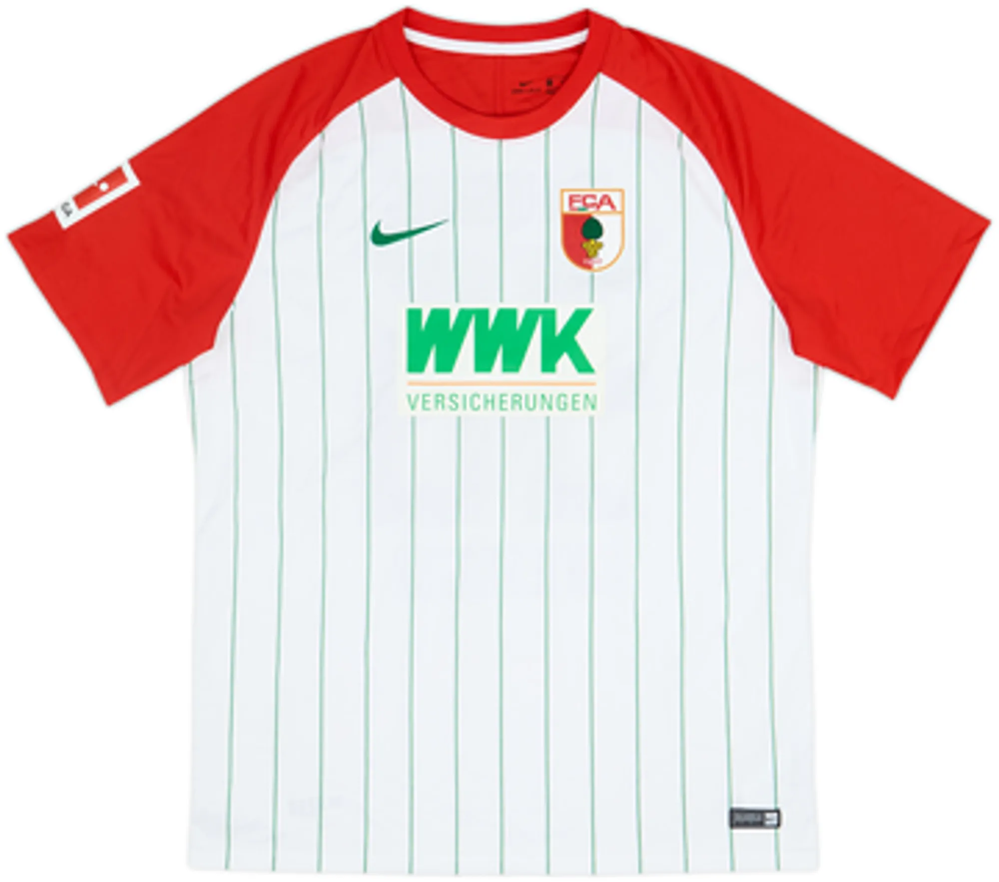 2017-18 Augsburg Home Shirt Hinteregger #36 - 10/10 - (XL)