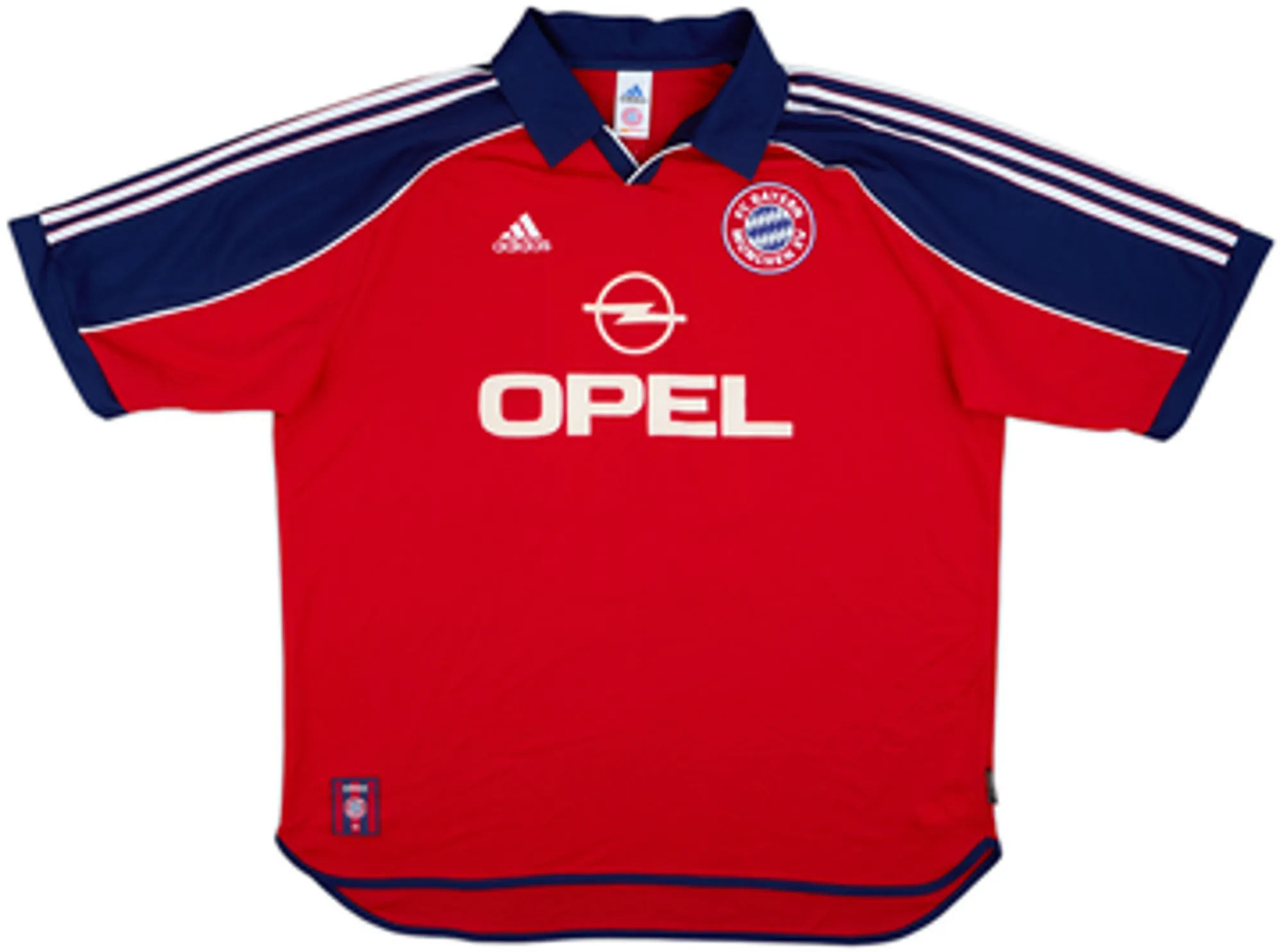 1999-01 Bayern Munich Home Shirt Basler #14 - 8/10 - (XXL)