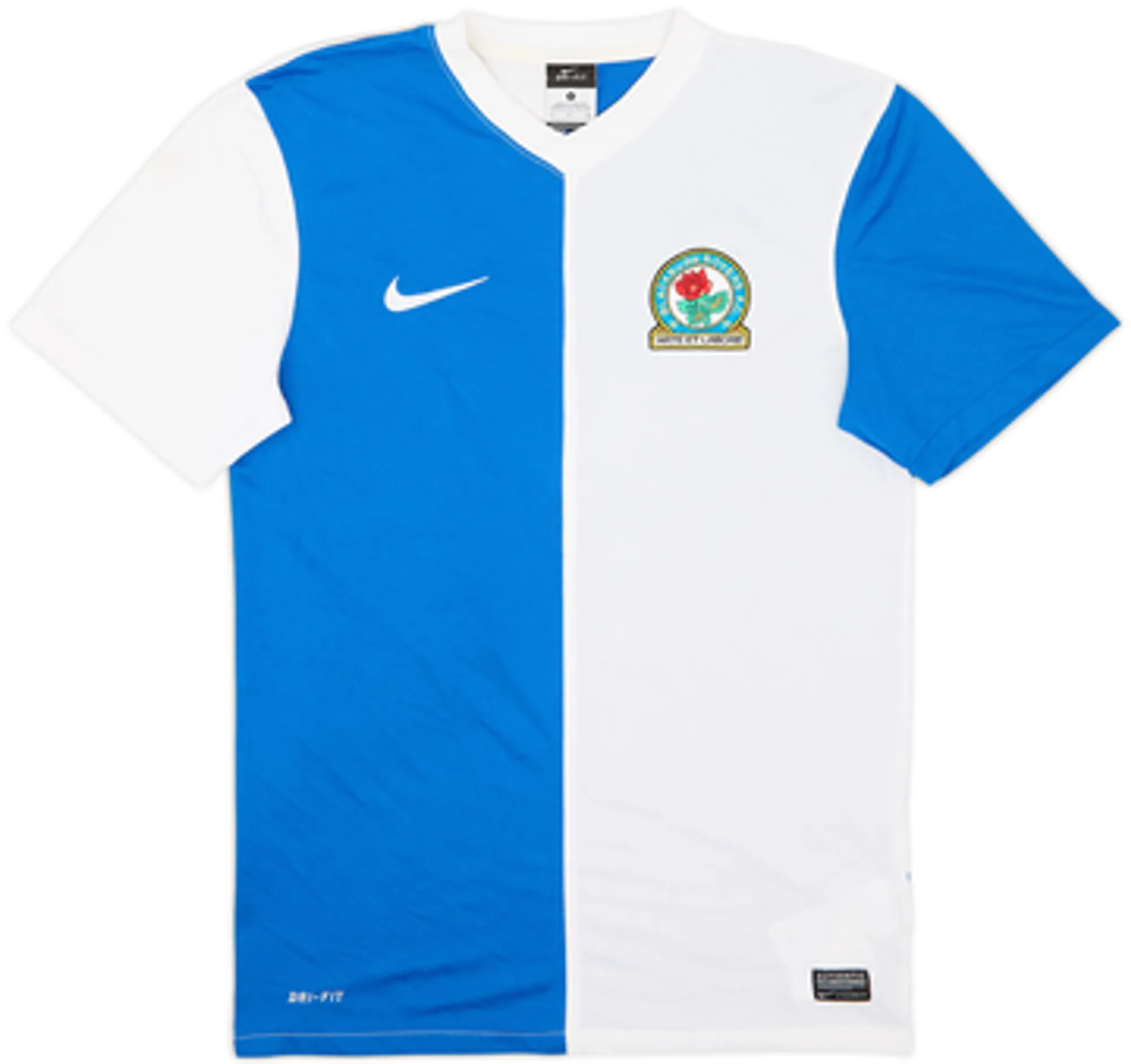 2013-14 Blackburn Home Shirt Dunn #8 - 8/10 - (S)