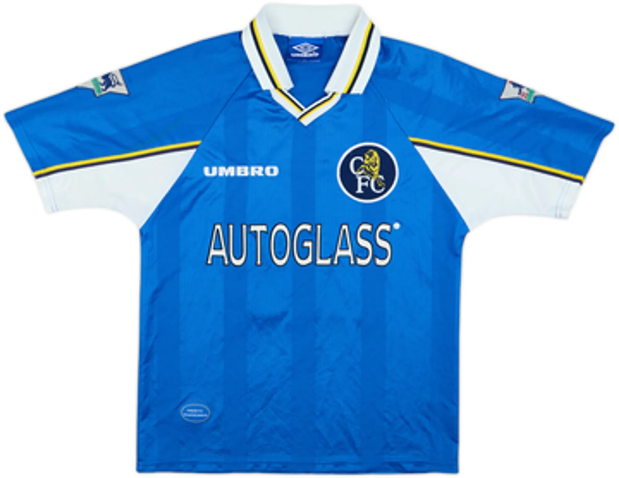 1997-99 Chelsea Home Shirt Zola #25 - 6/10 - (XXL)