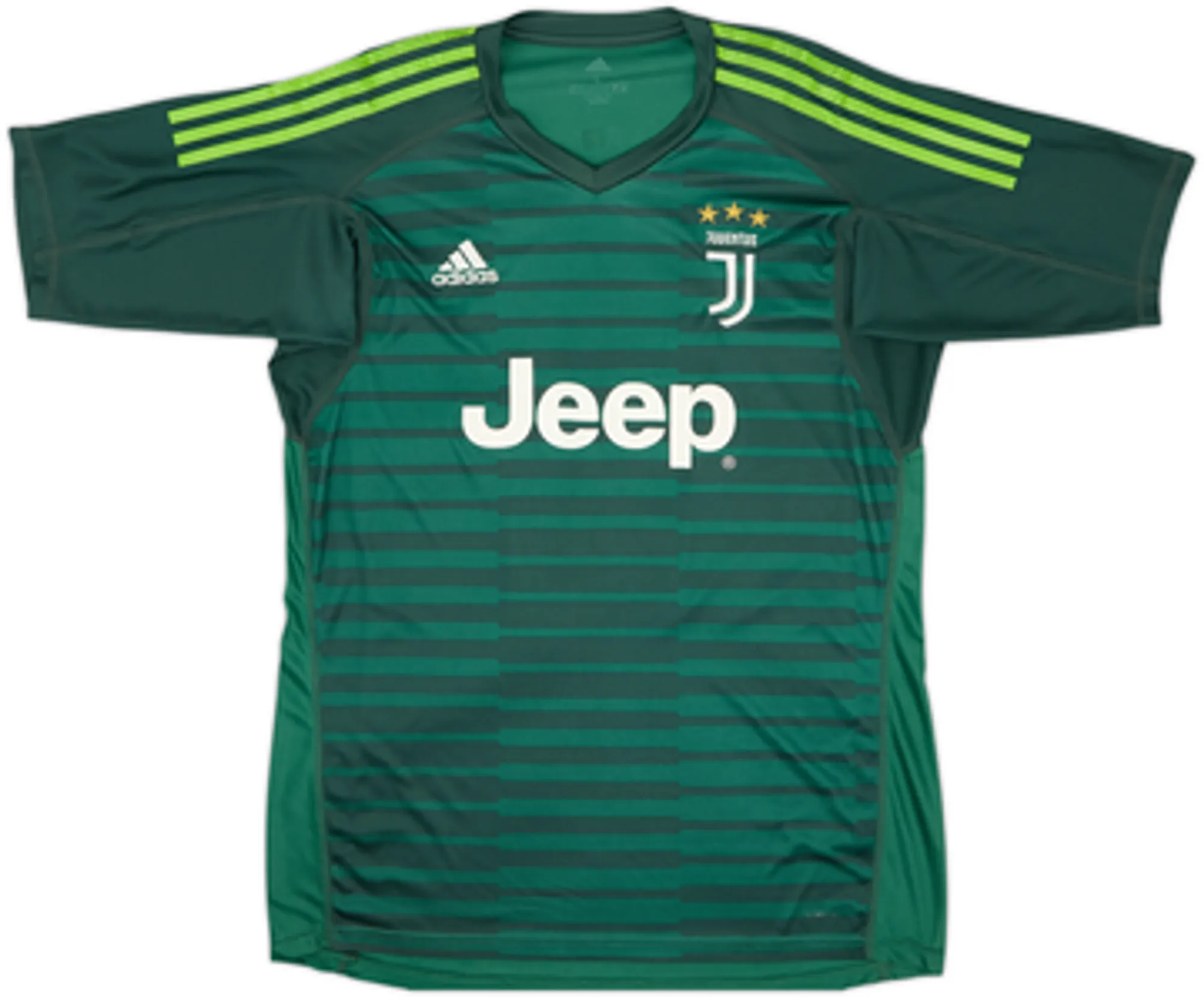 2018-19 Juventus GK S/S Shirt Buffon #1 - 7/10 - (L)