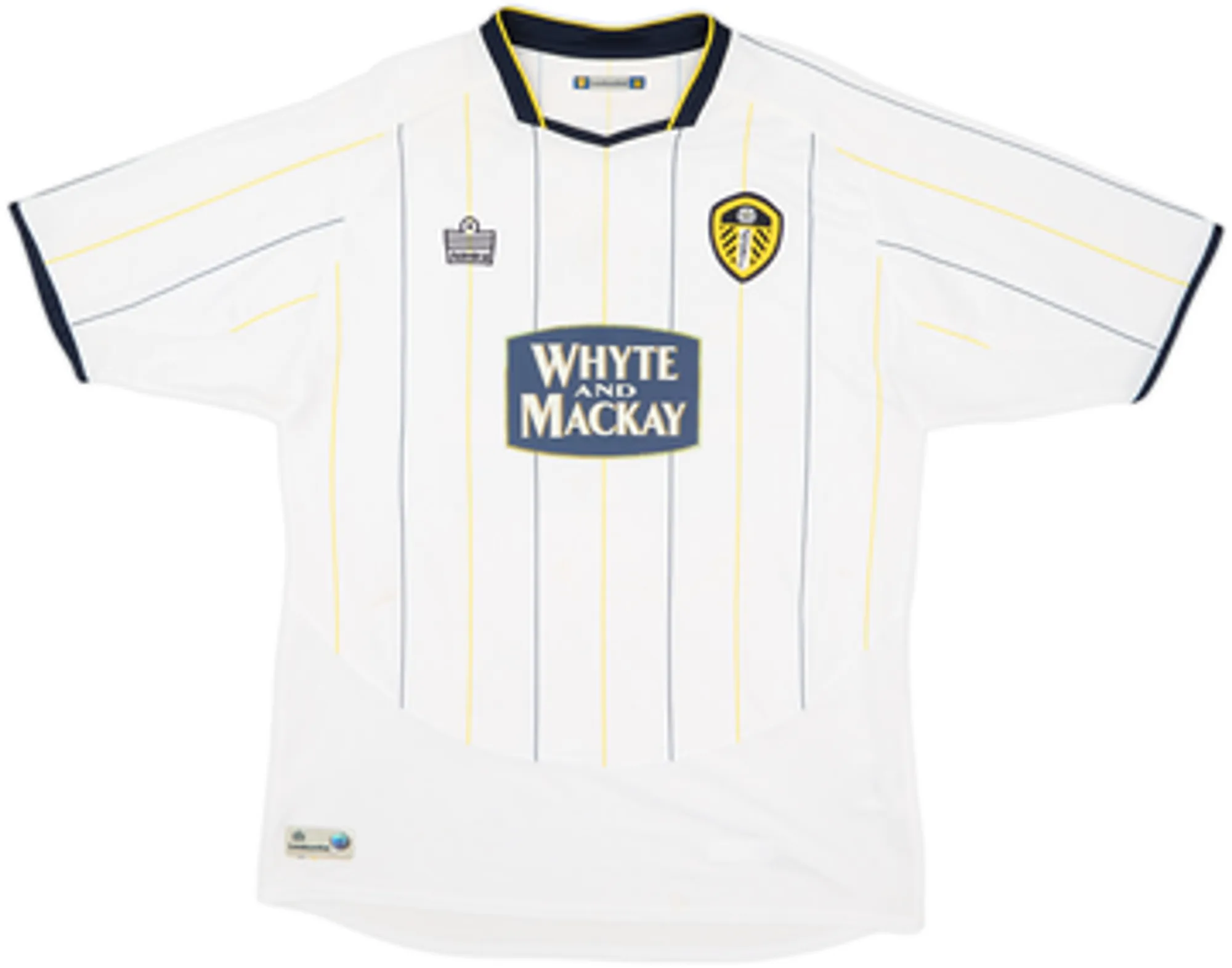 2005-06 Leeds United Home Shirt Beckford #32 - 6/10 - (M)