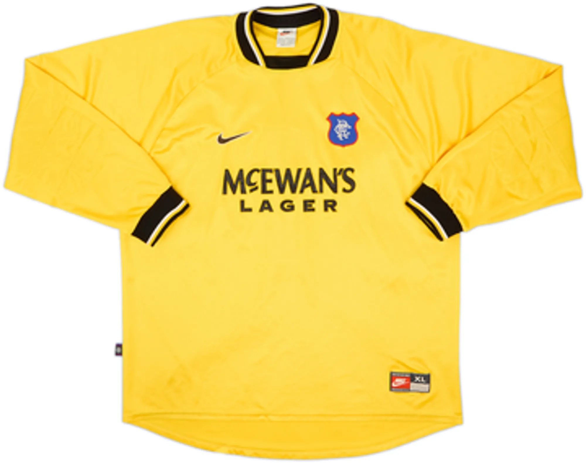 1997-99 Rangers GK Shirt Goram #1 - 9/10 - (XL)