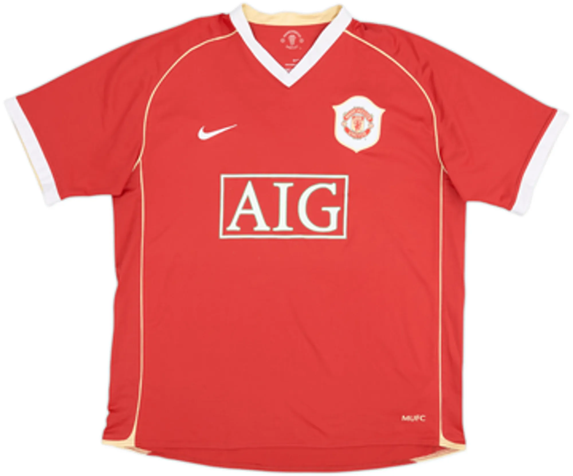 2006-07 Manchester United Home Shirt Ferdinand #5 - 6/10 - (XL)