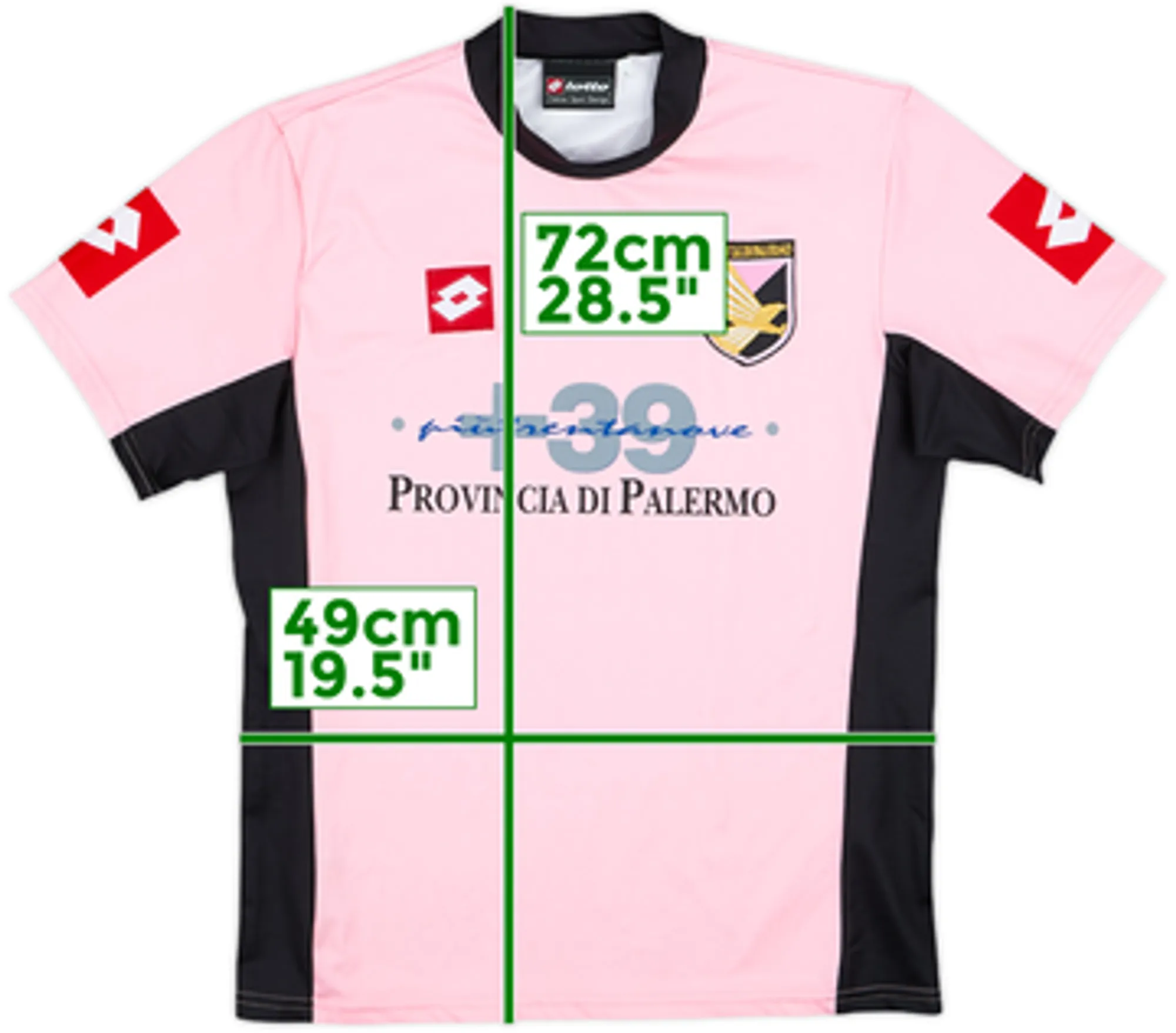 2004-05 Palermo Home Shirt - 9/10 - (L)