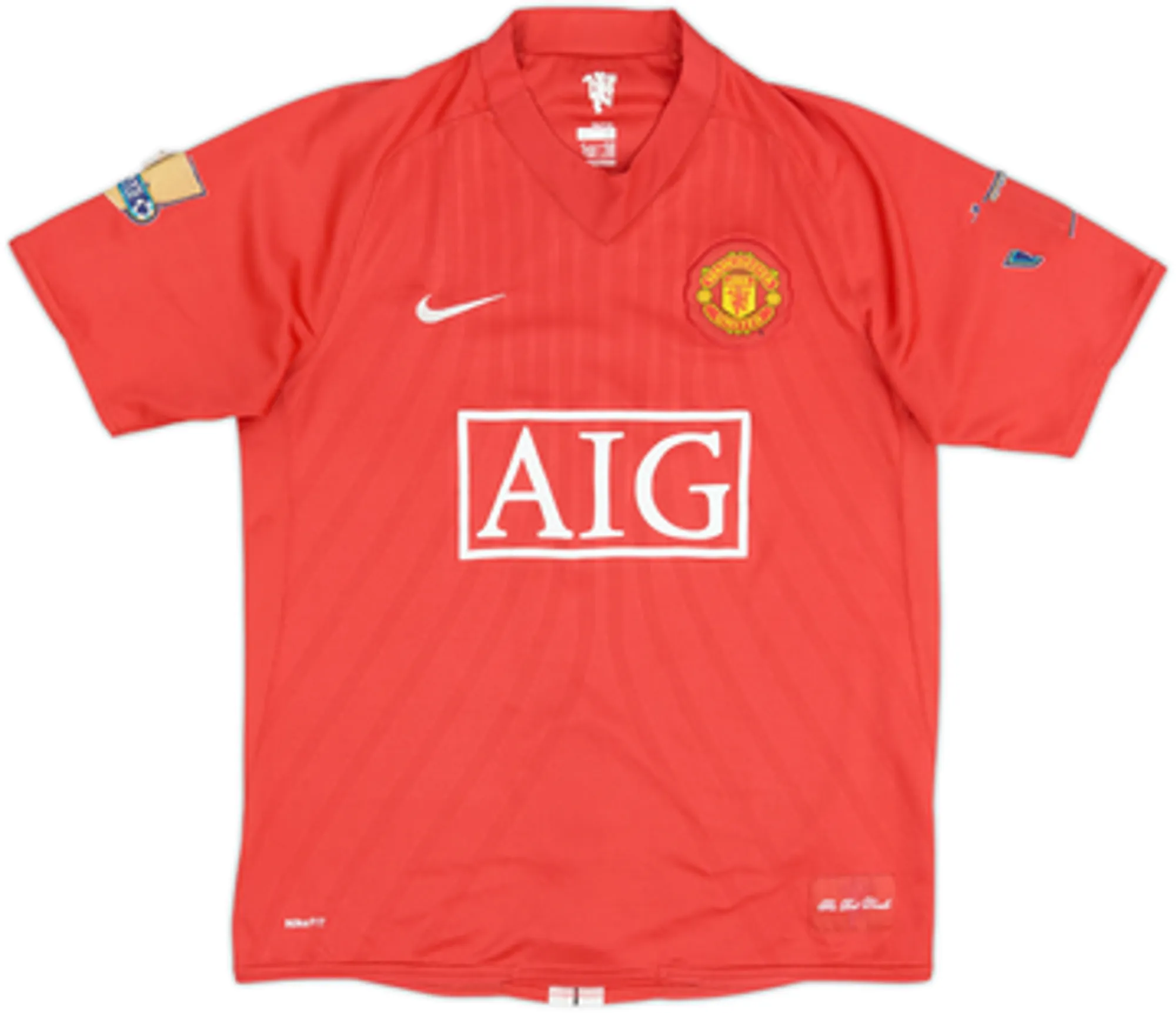 2007-09 Manchester United Home Shirt Scholes #18 - 4/10 - (M)