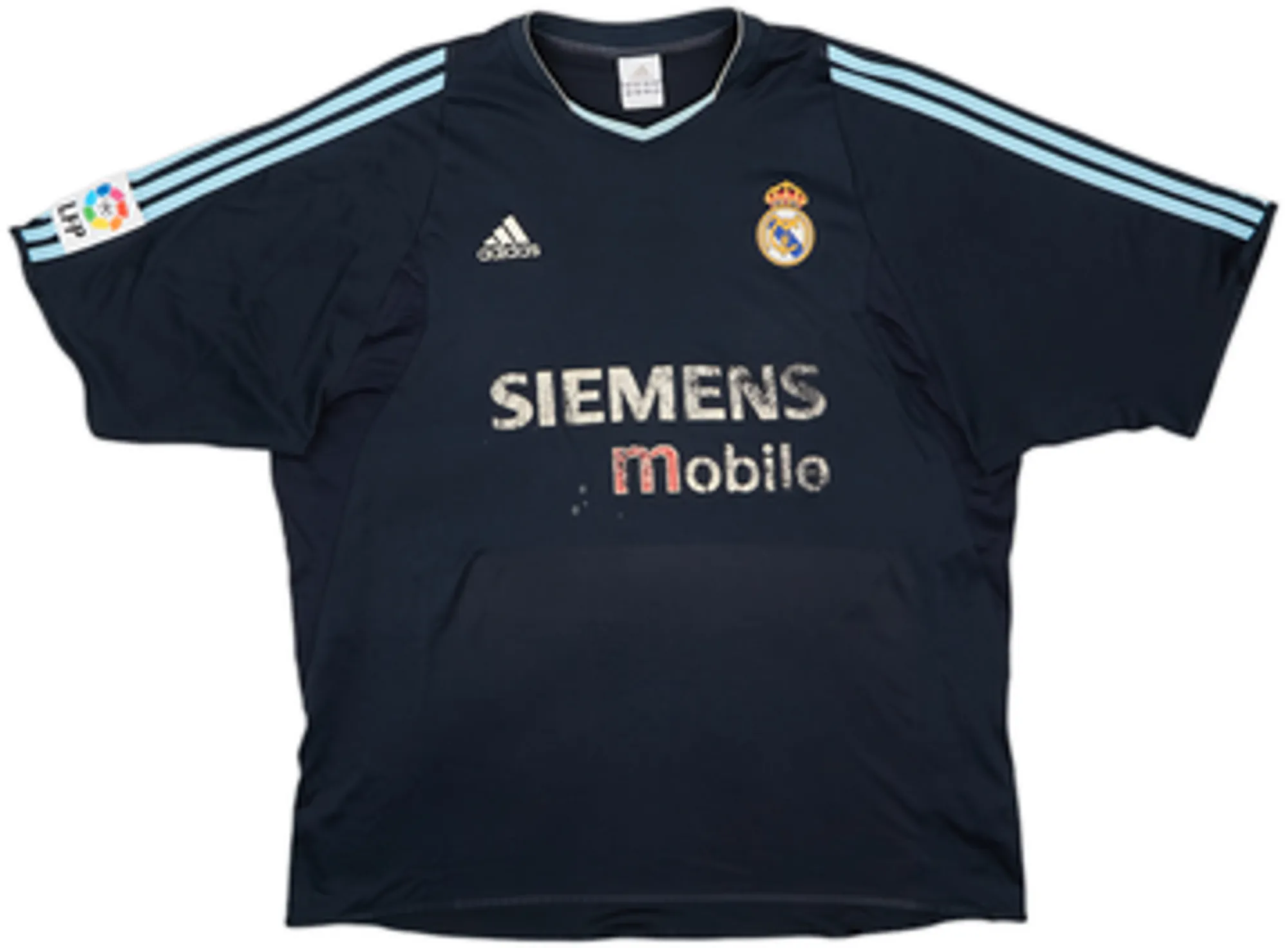 2003-04 Real Madrid Away Shirt Zidane #5 - 4/10 - (XXL)