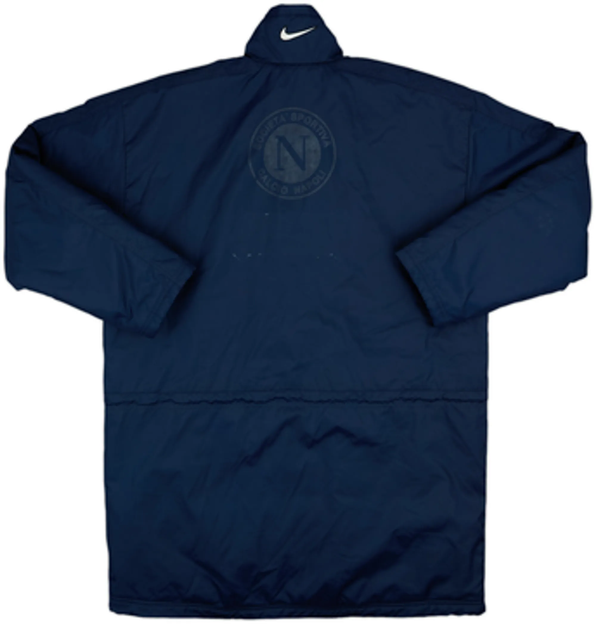 1999-00 Napoli Nike Padded Bench Coat - 7/10 - (M)