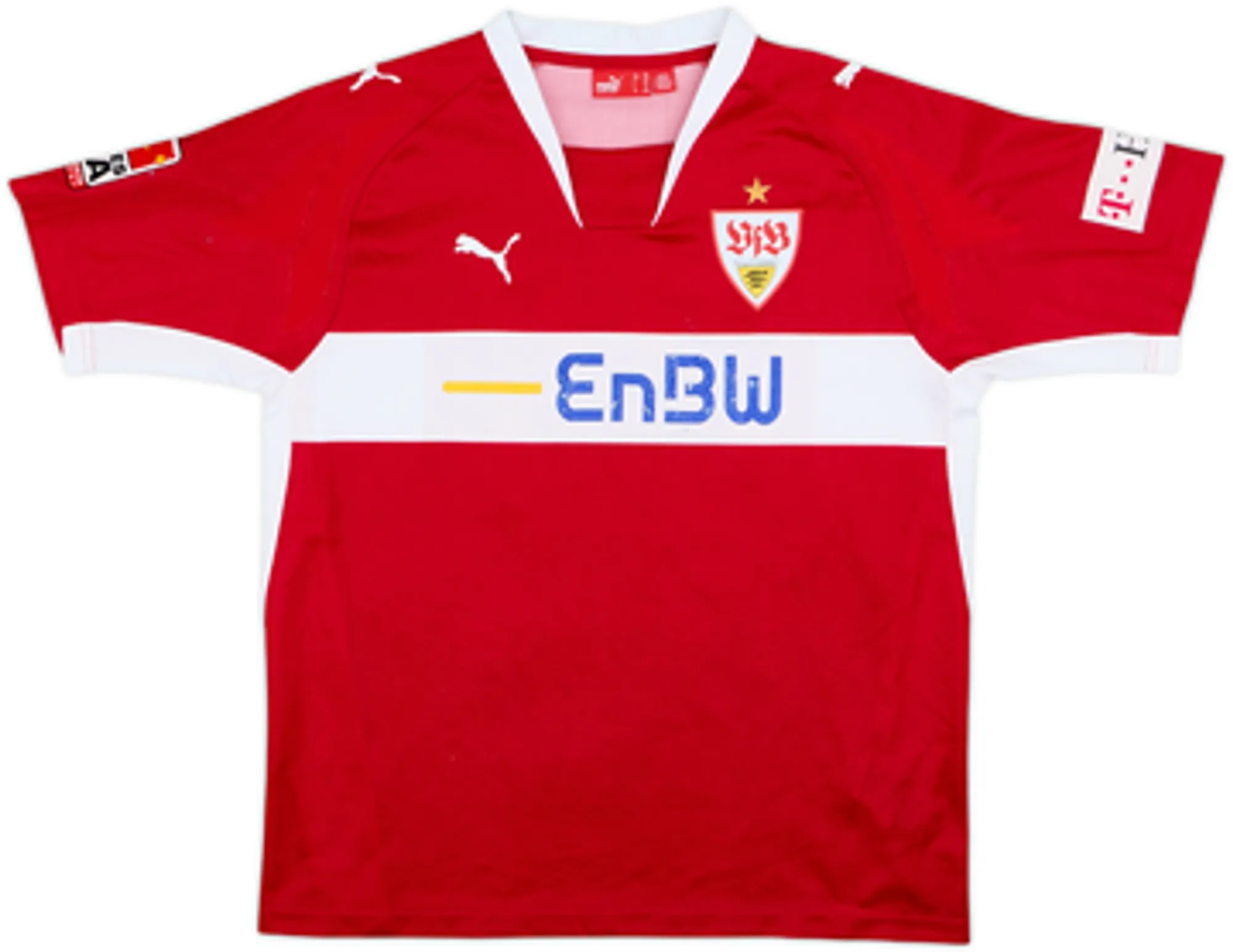 2007-08 Stuttgart Away Shirt Da Silva #25 - 7/10 - (L.Boys)