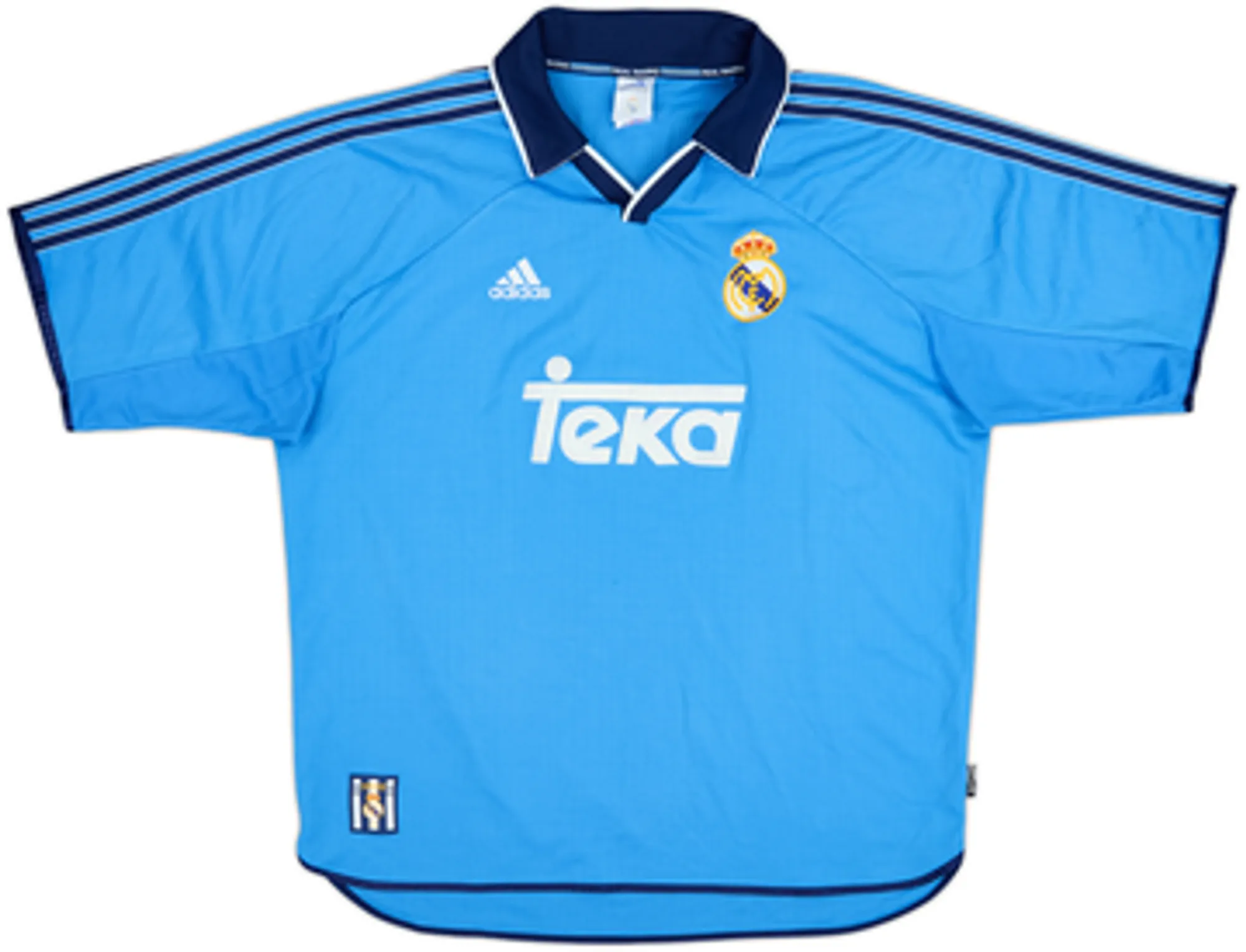 1999-00 Real Madrid Third Shirt Raul #7 - 8/10 - (XL)