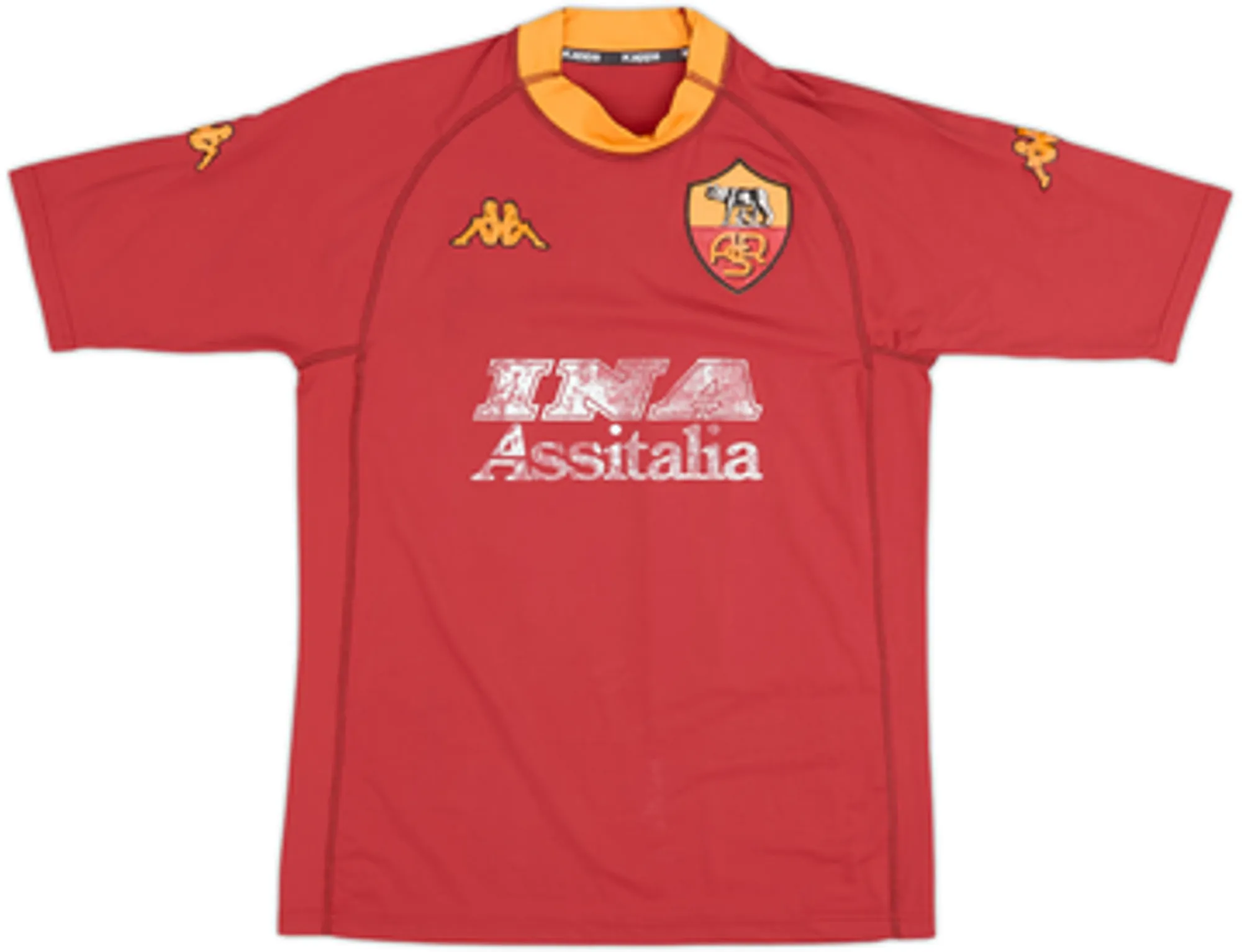2000-01 Roma Home Shirt Batistuta #18 - 5/10 - (S)