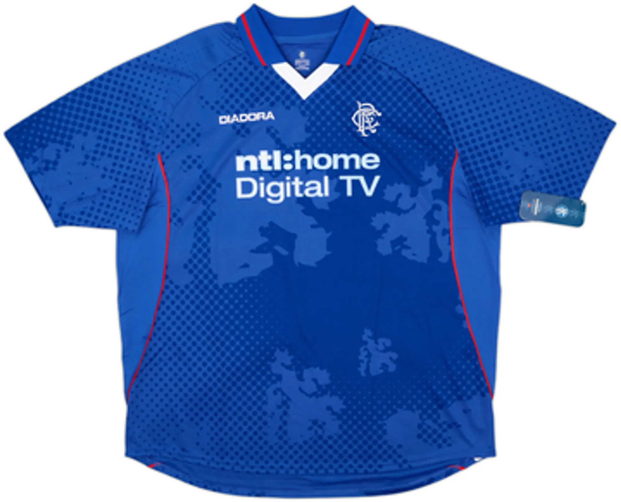 2002-03 Rangers Home Shirt Ferguson #6 (XL)