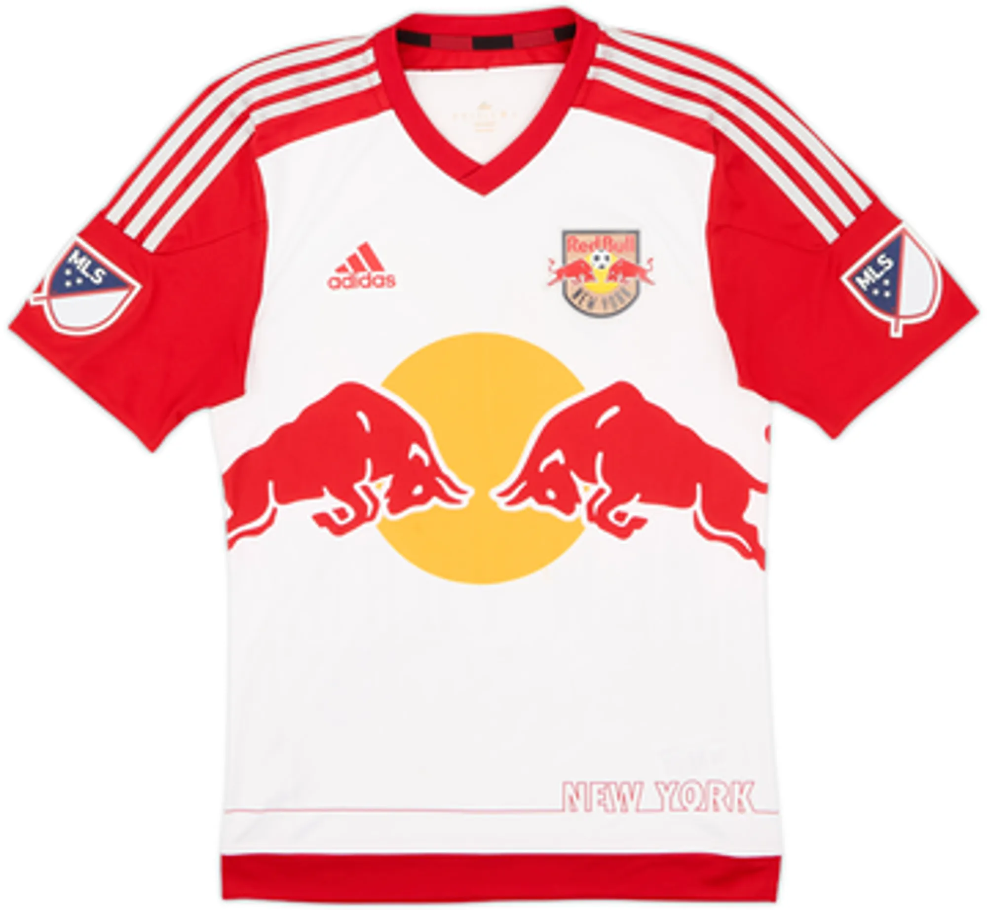 2015-16 New York Red Bulls Authentic Home Shirt B.Wright-Phillips #99 - 10/10 - (S)