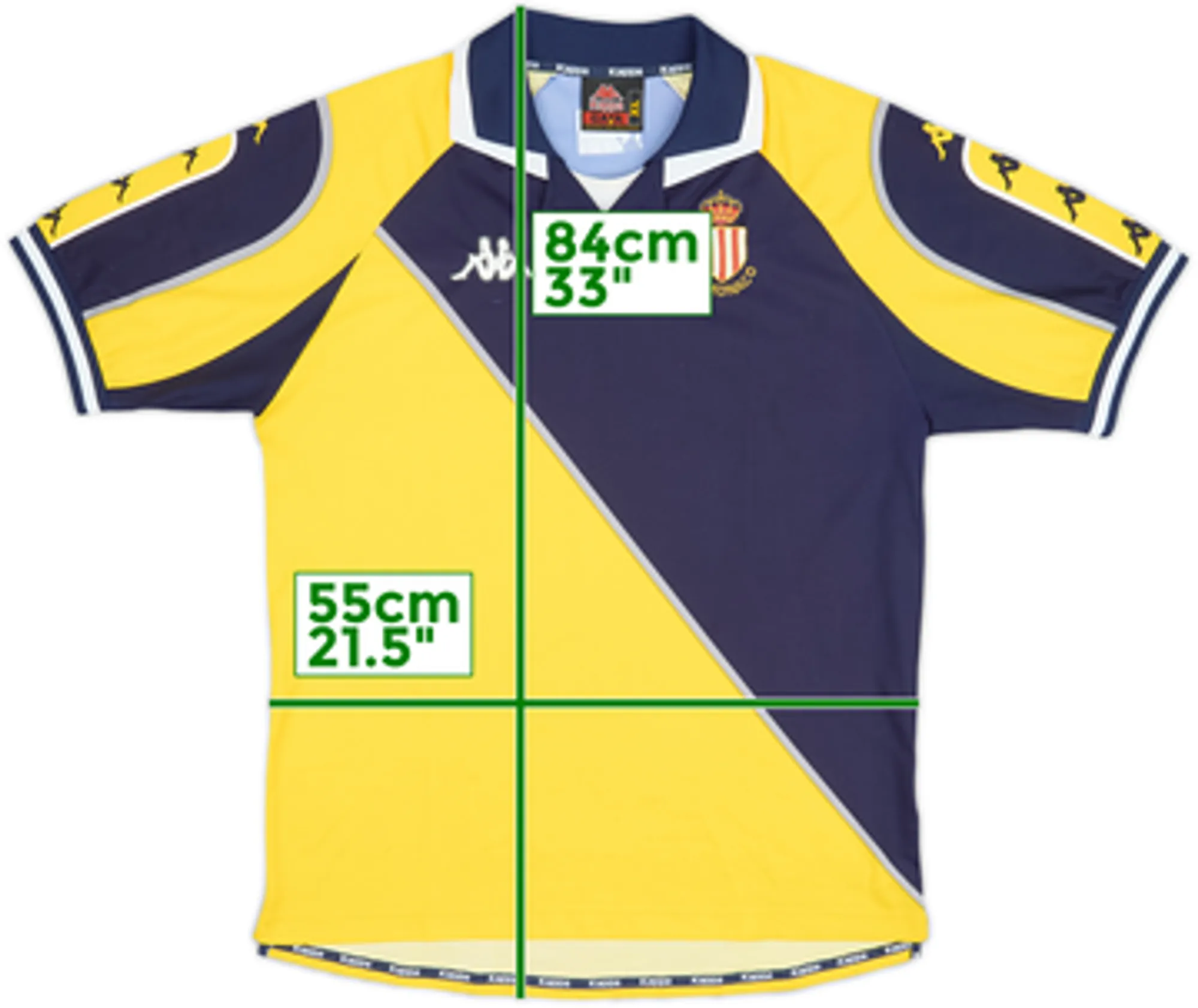 1998-99 Monaco Away Shirt - 7/10 - (XL)